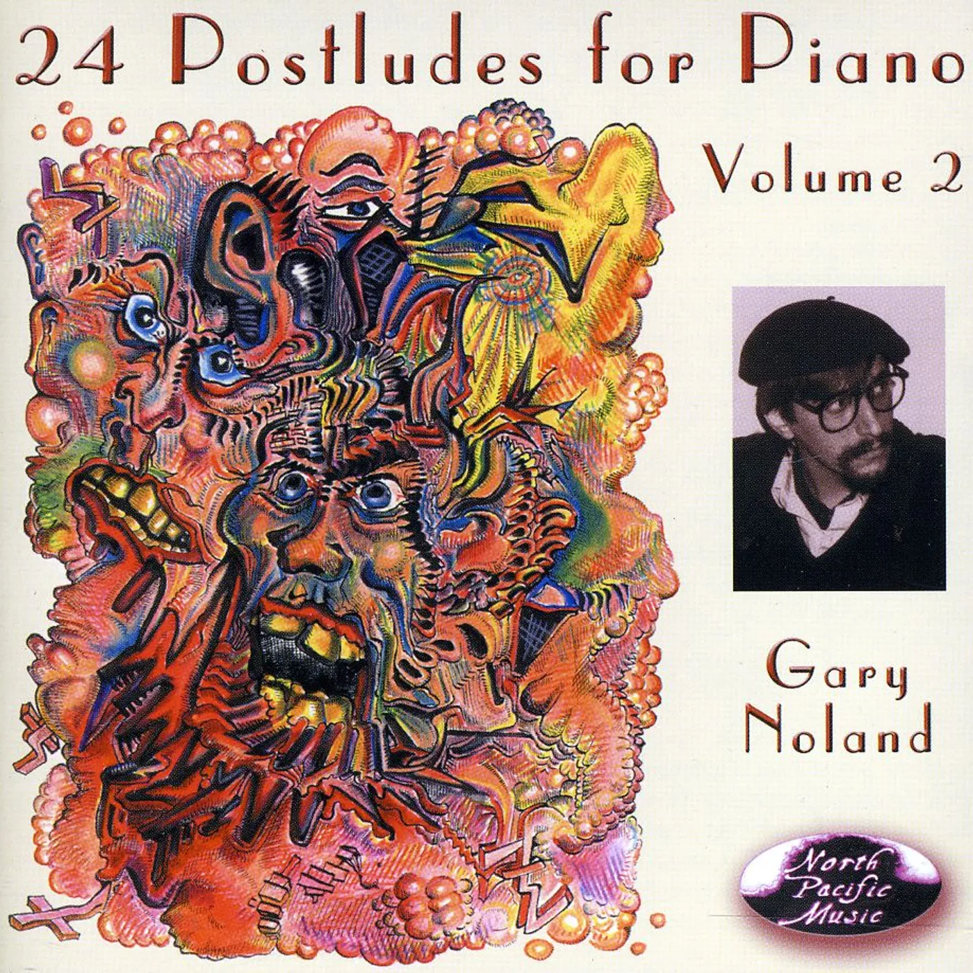 Gary Noland 24 POSTLUDES FOR PIANO 2 NOS 1-12 CD