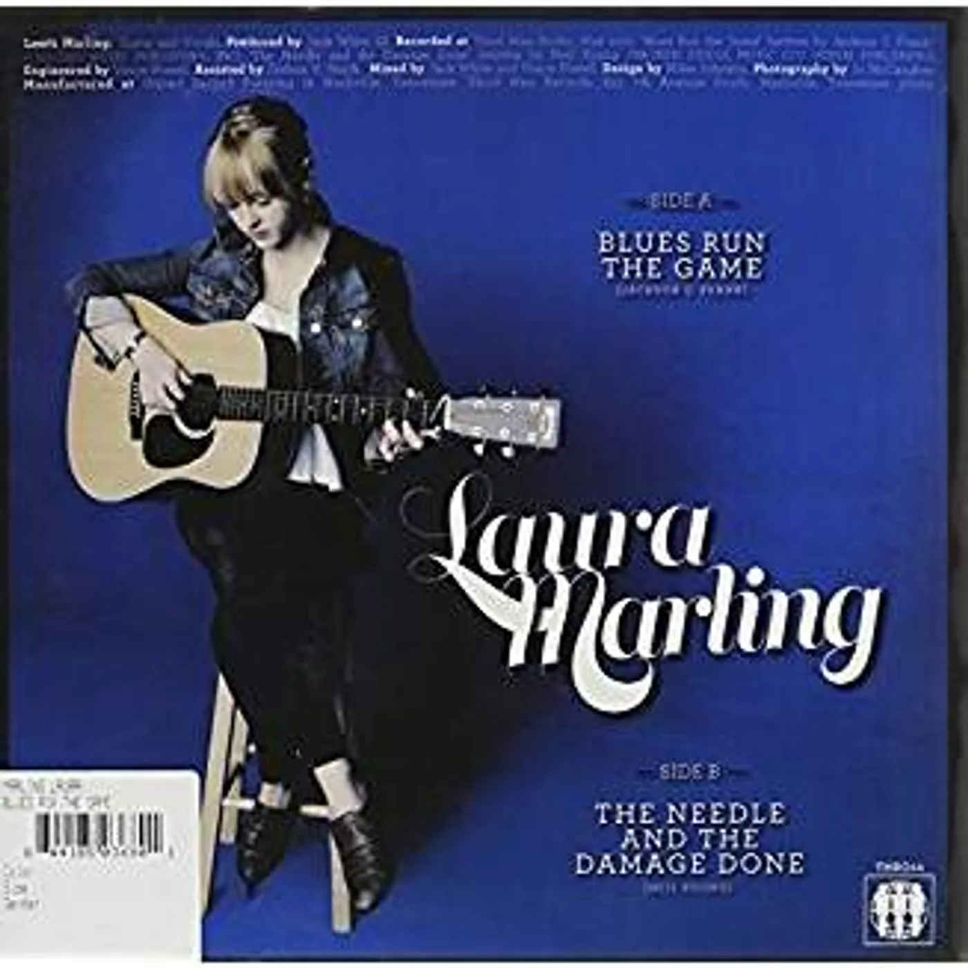 Laura Marling BLUES RUN THE GAME / THE NEEDLE & THE DAMAGE DONE Vinyl Record