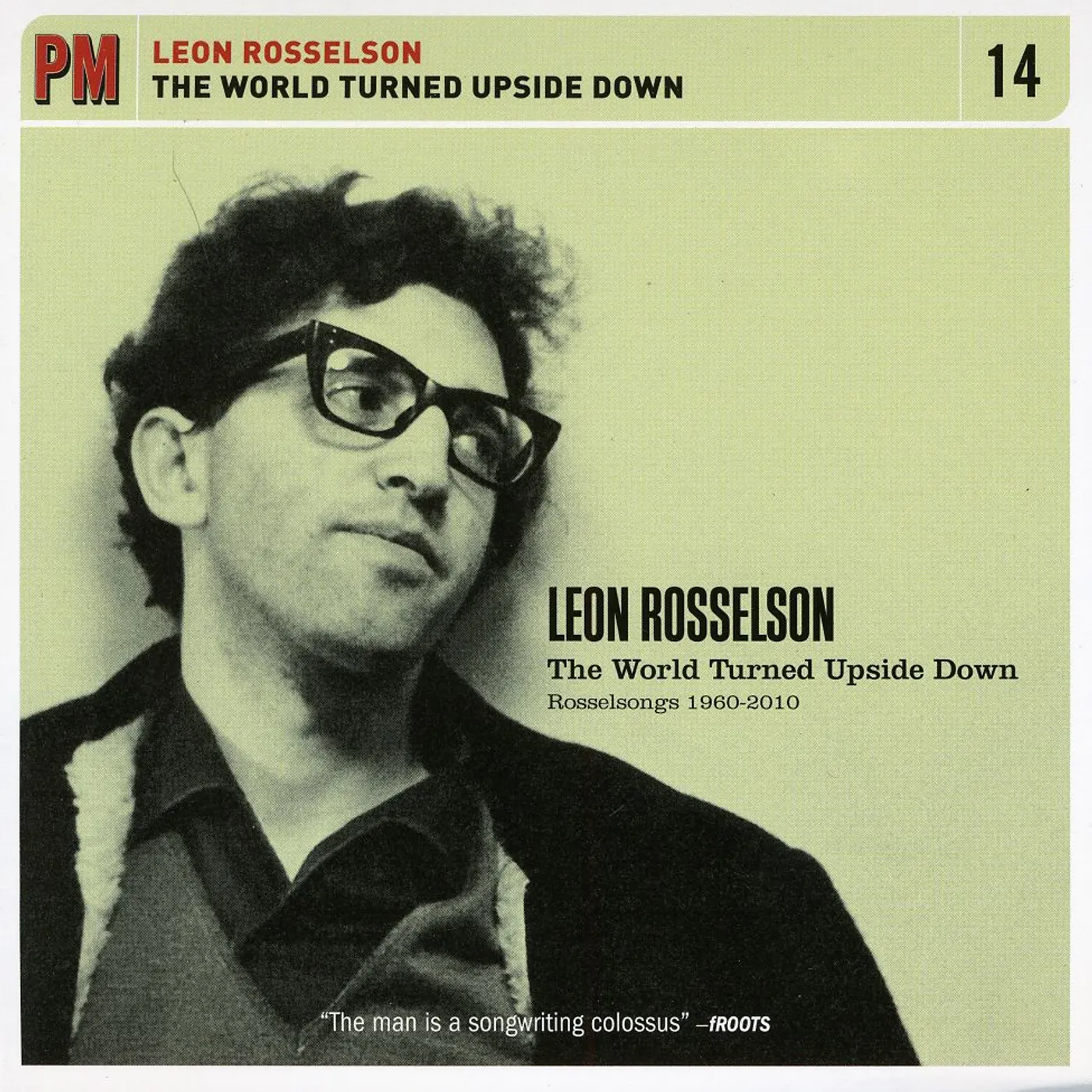 Leon Rosselson WORLD TURNED UPSIDE DOWN: ROSSELSONGS 1960-2010 CD