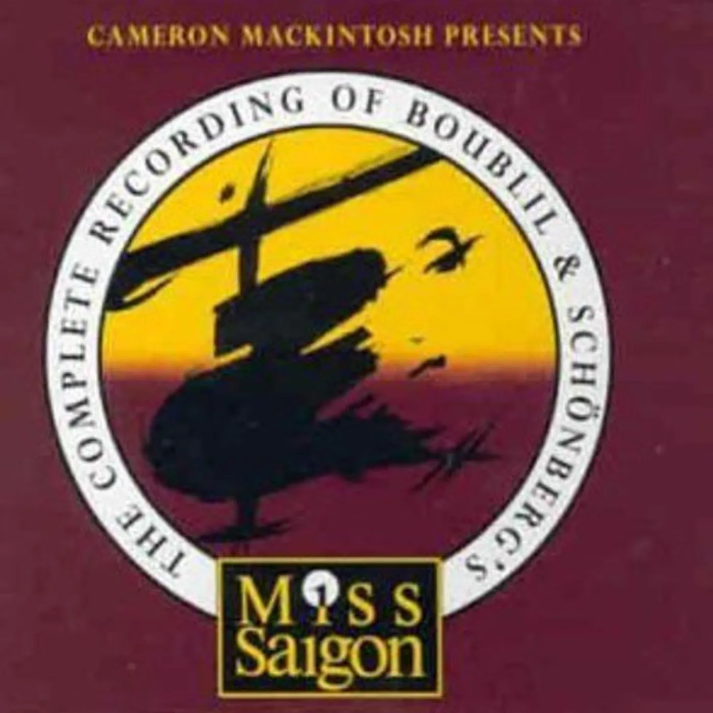 Miss Saigon COMPLETE SYMPHONIC (IMPORTED) CD