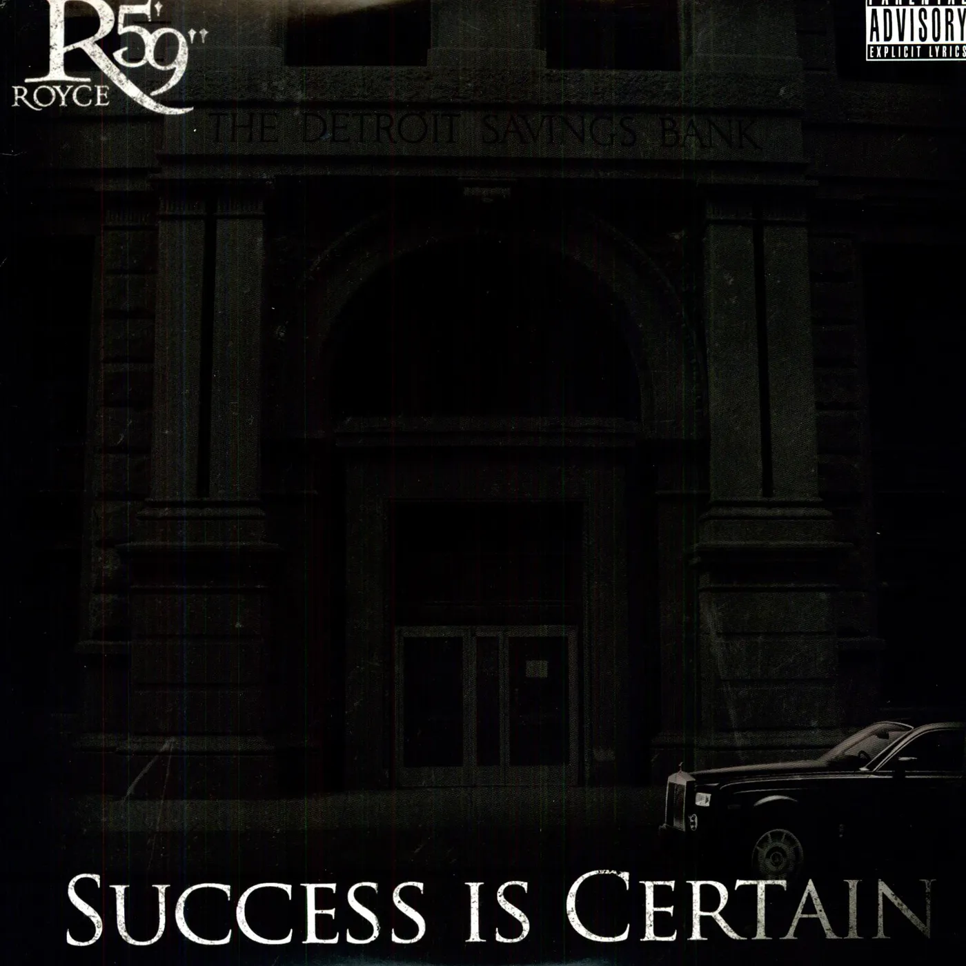 Royce Da 5'9" Success Is Certain Vinyl Record