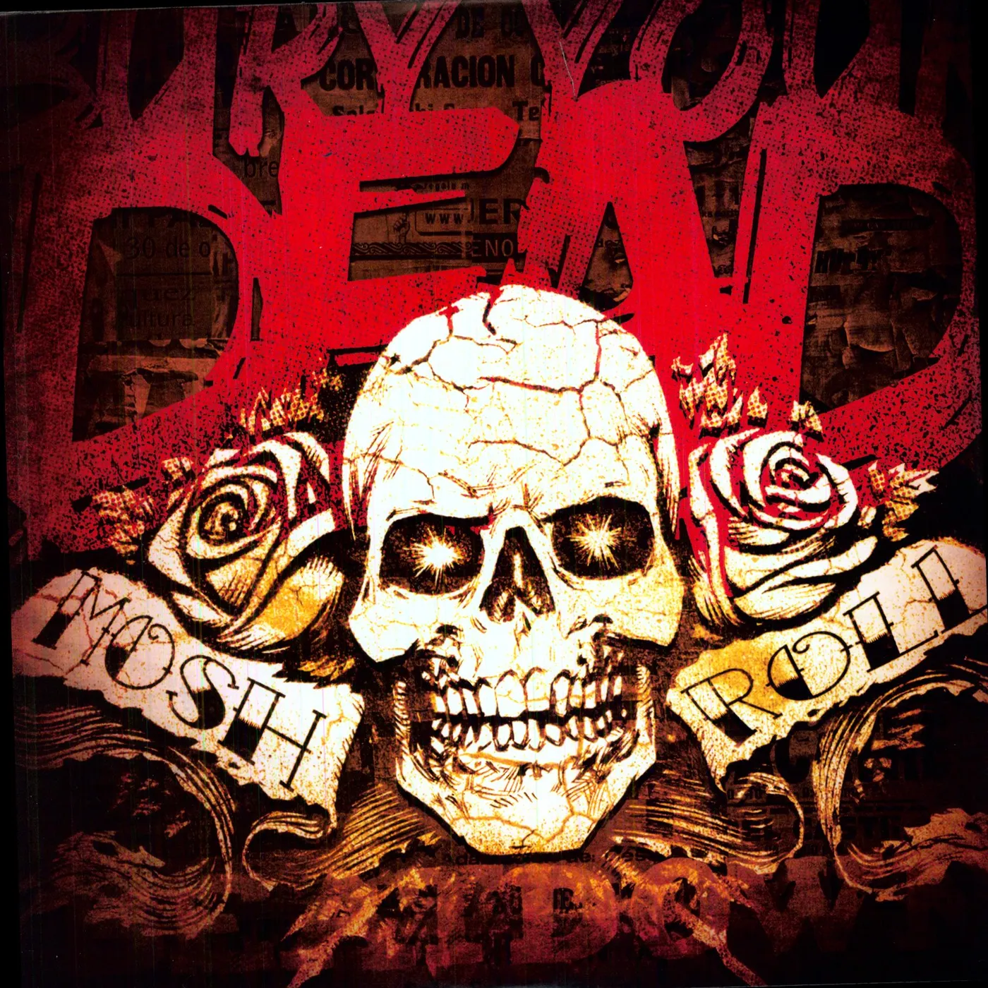 Bury Your Dead MOSH N ROLL Vinyl Record