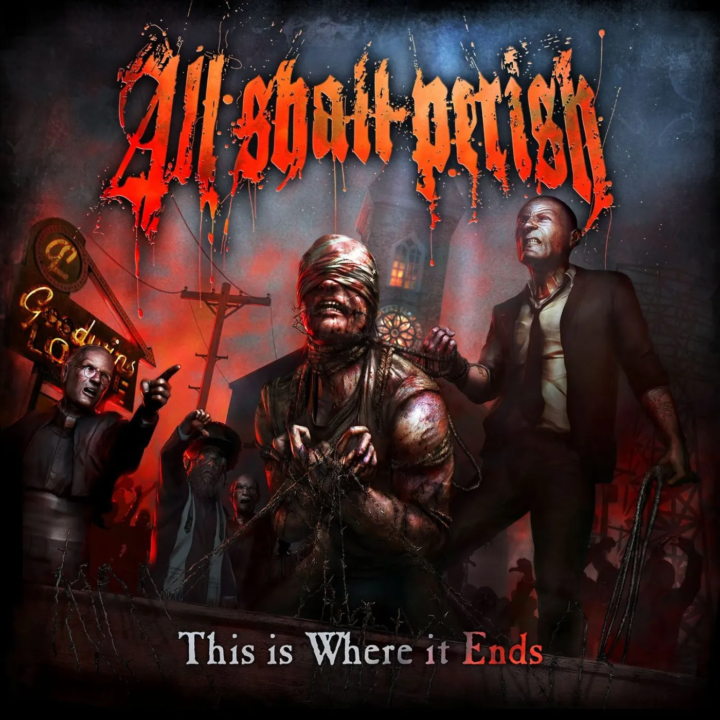 All Shall Perish THIS IS WHERE IT ENDS CD