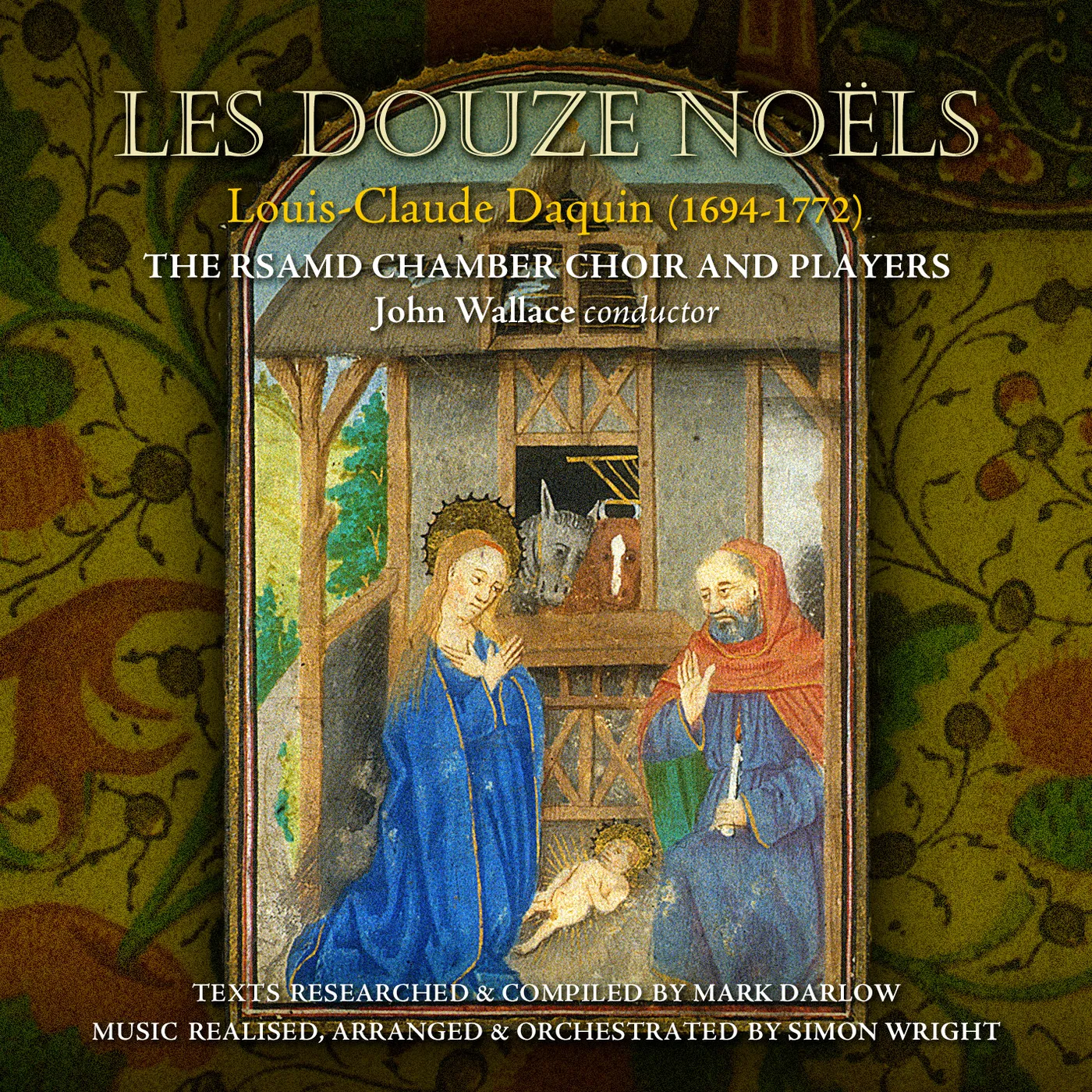 Louis-Claude Daquin LES DOUZE NOELS (HDCD) CD