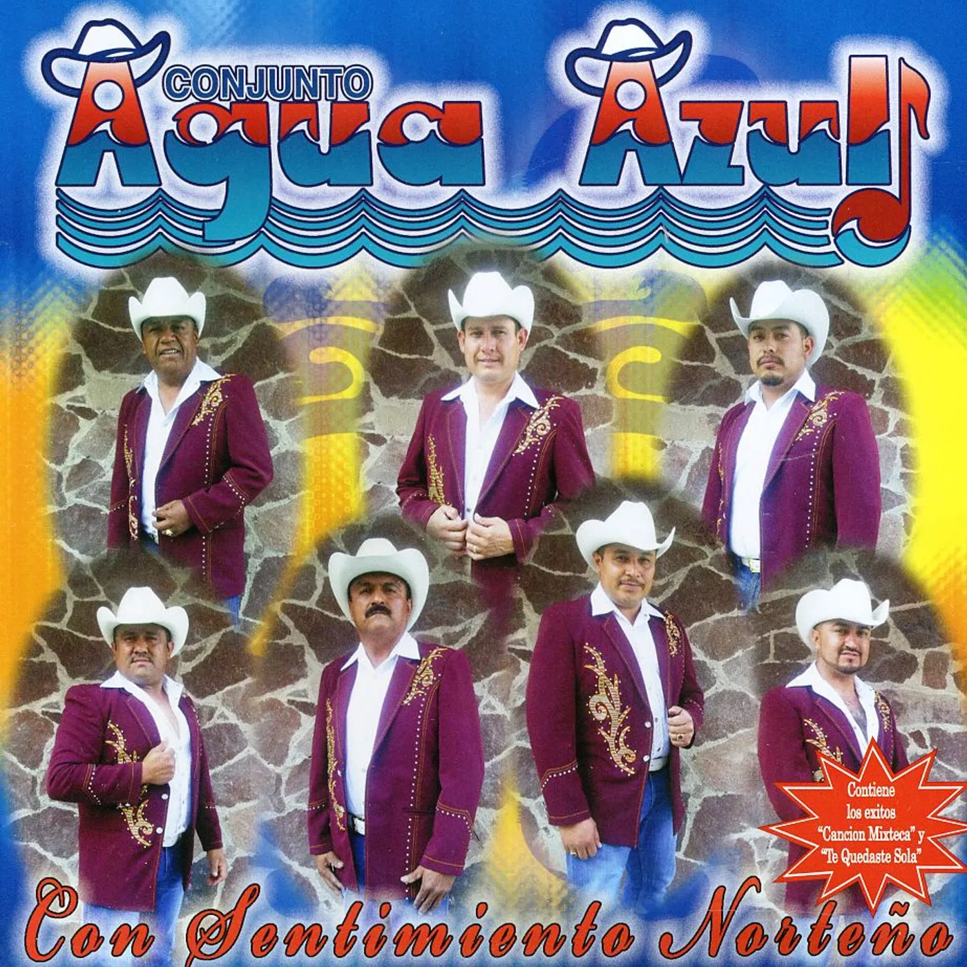 Agua Azul CON SENTIMIENTO NORTENO CD