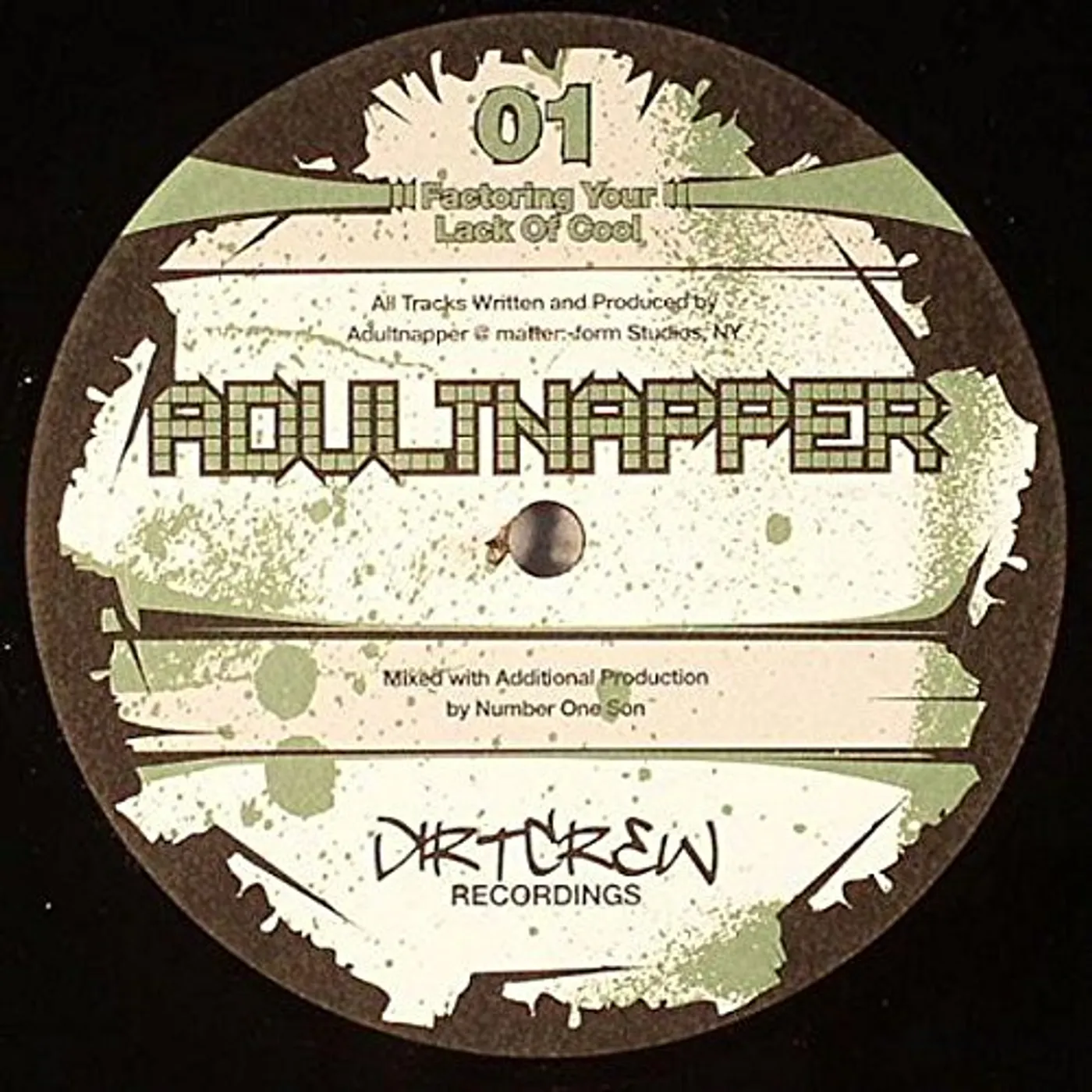 Adultnapper FACTORING YOUR LACK OF COOL Vinyl Record