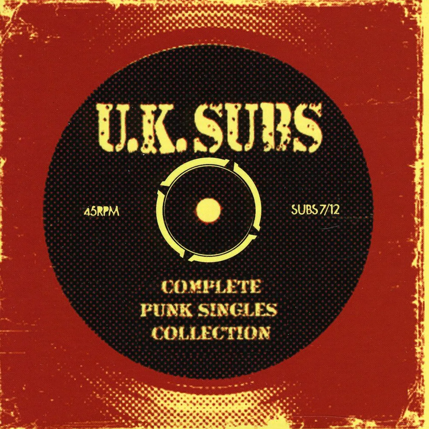 U.K. Subs COMPLETE PUNK SINGLES COLLECTION CD
