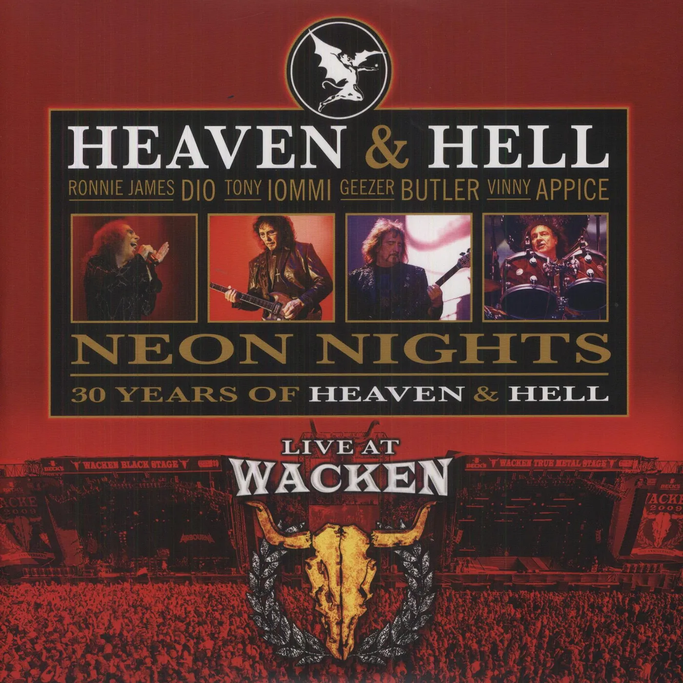 Heaven & Hell NEON NIGHTS: LIVE AT WACKEN Vinyl Record