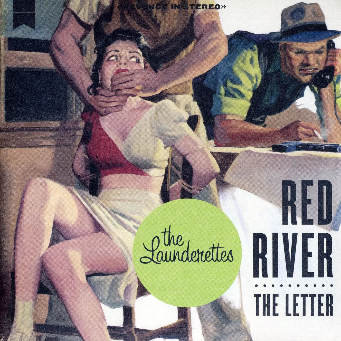 The Launderettes RED RIVER / THE LETTER Vinyl Record