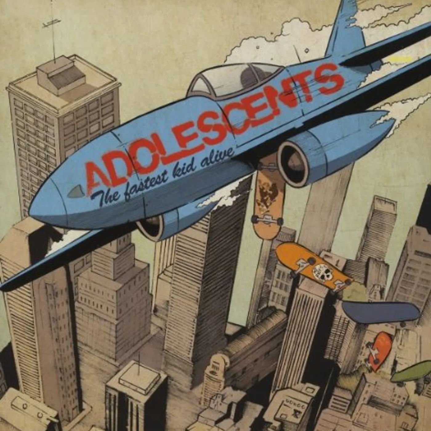 Adolescents FASTEST KID ALIVE Vinyl Record