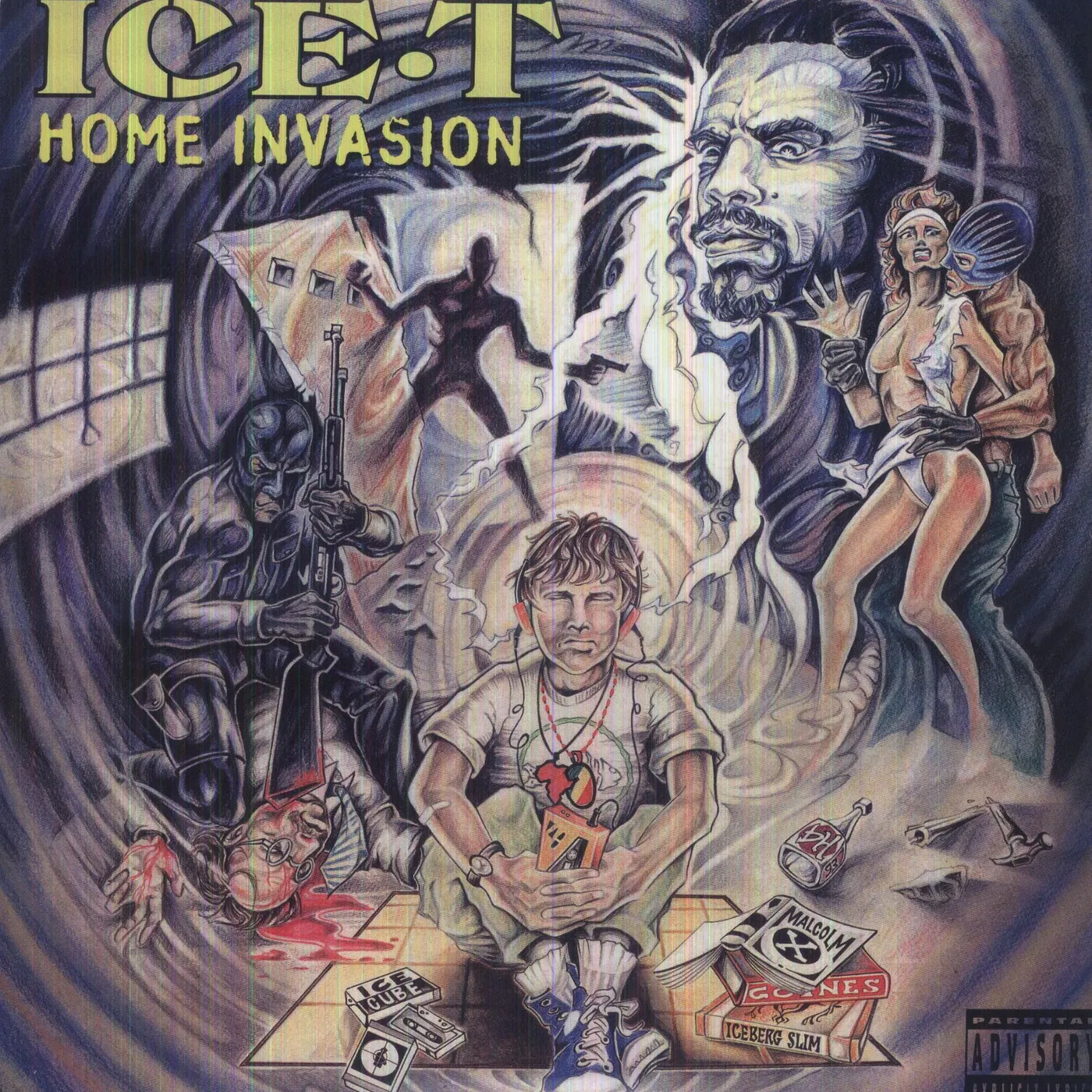 ICE-T HOME INVASION Vinyl Record