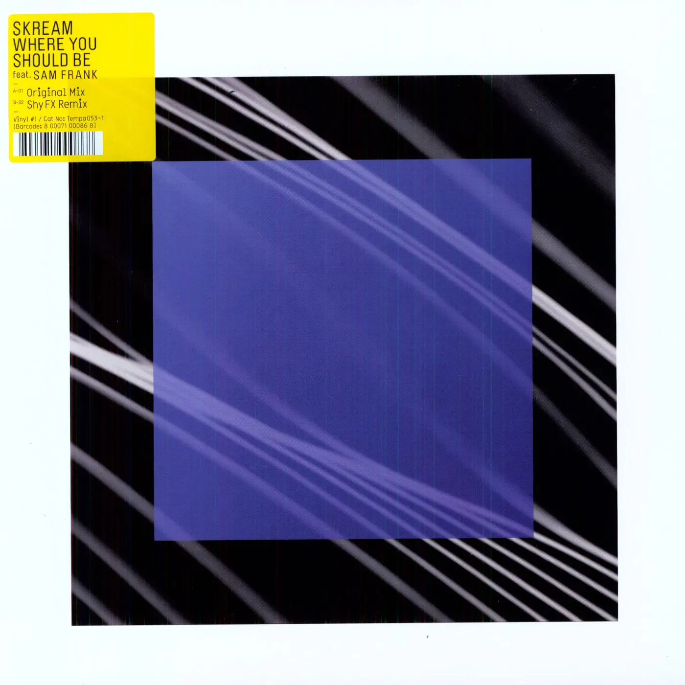 Skream WHERE YOU SHOULD BE PART 1 Vinyl Record