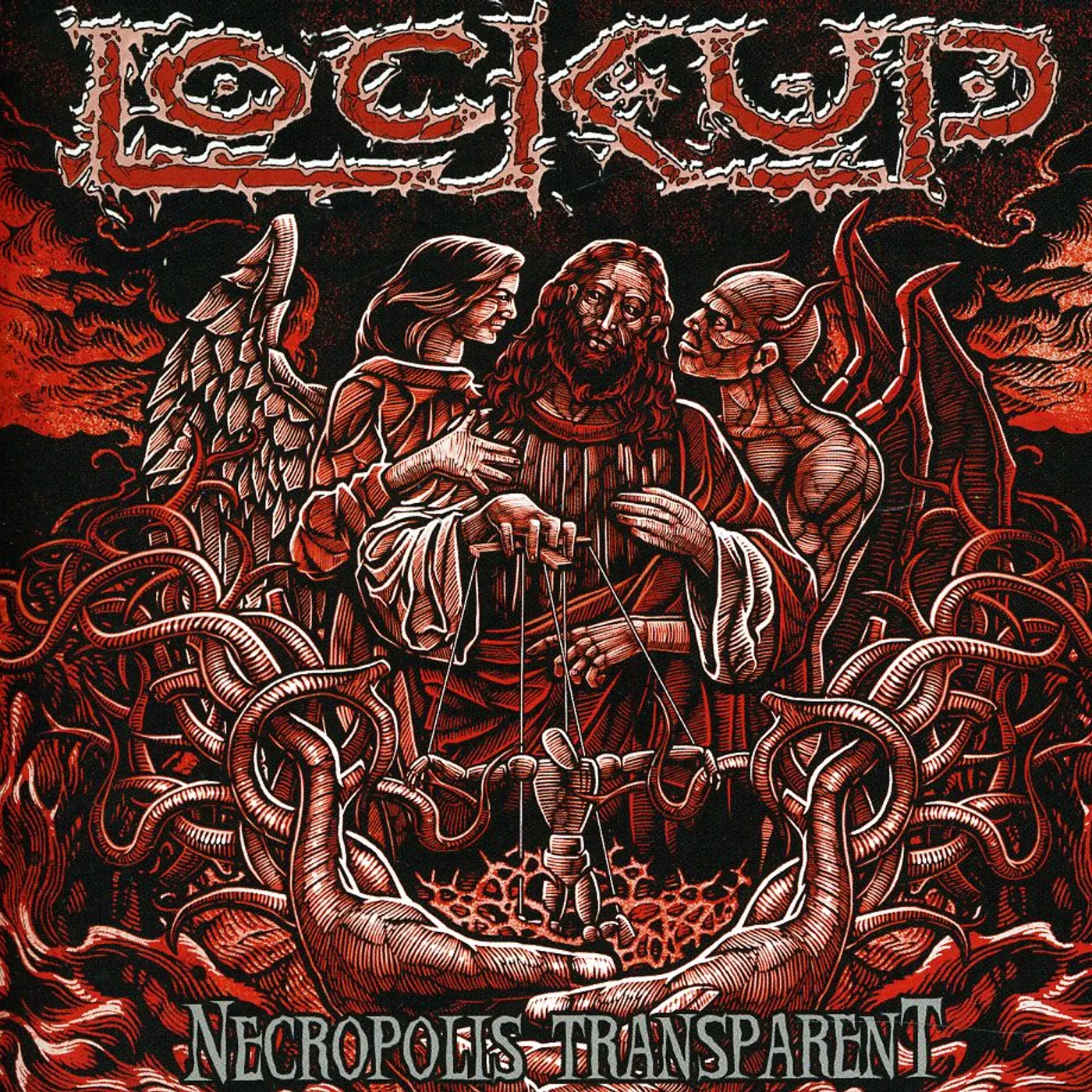Lock Up NECROPOLIS TRANSPARENT CD