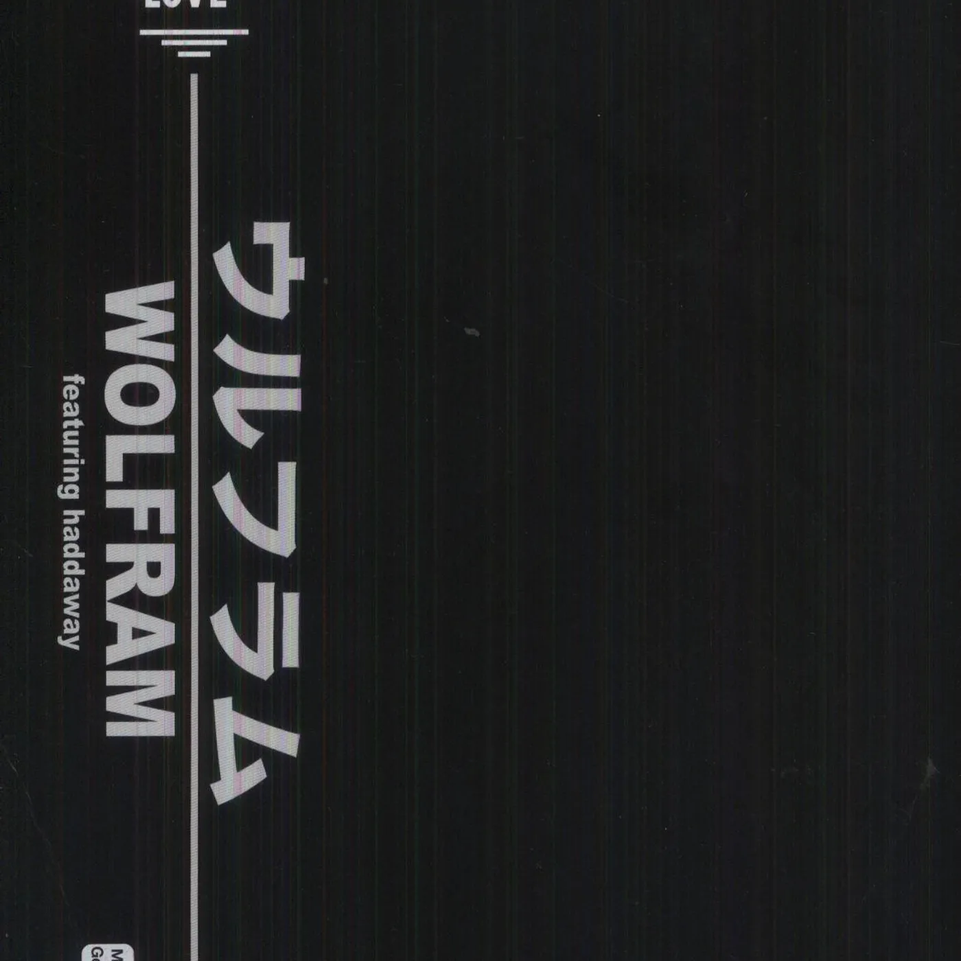 Wolfram THING CALLED LOVE Vinyl Record