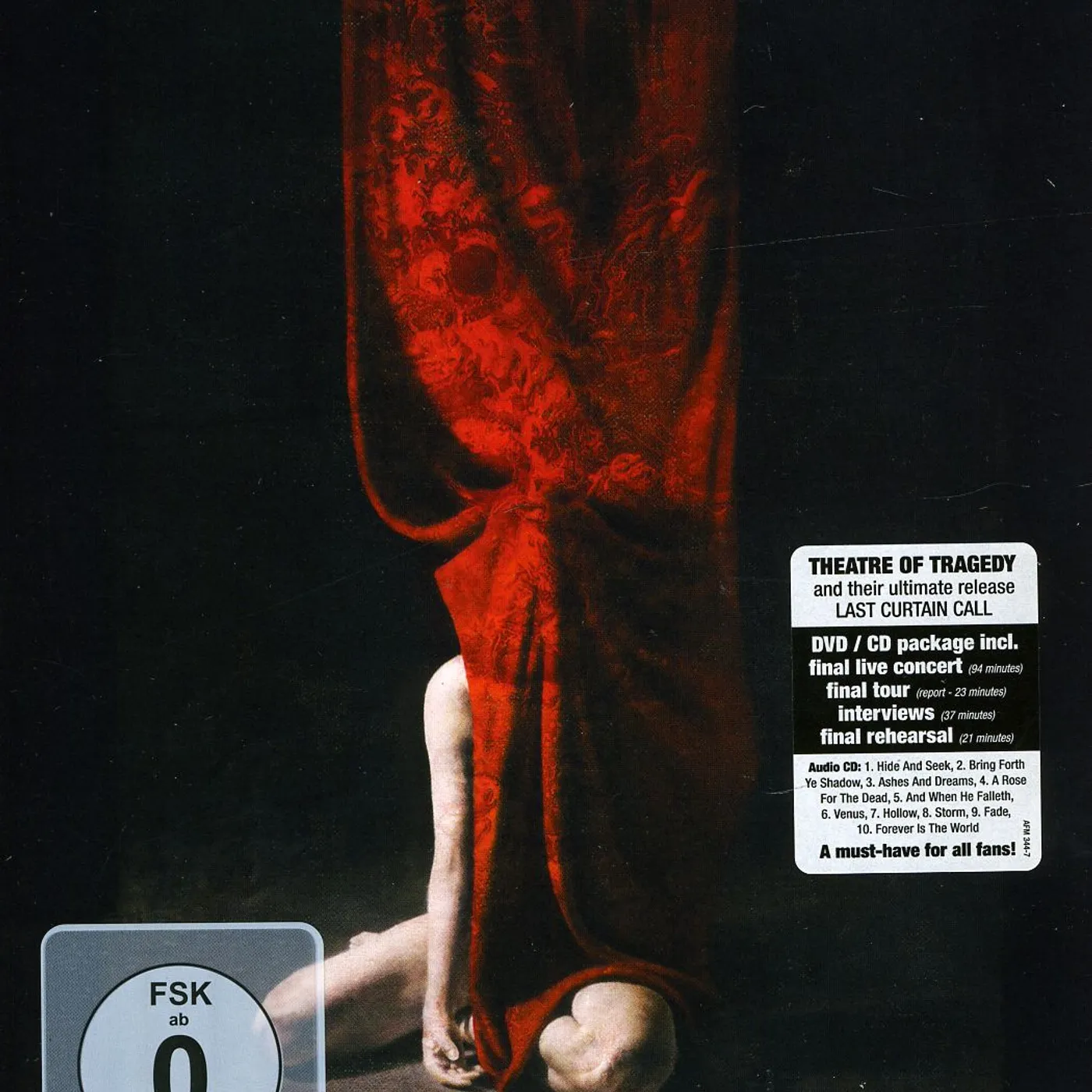 Theatre Of Tragedy LAST CURTAIN CALL DVD