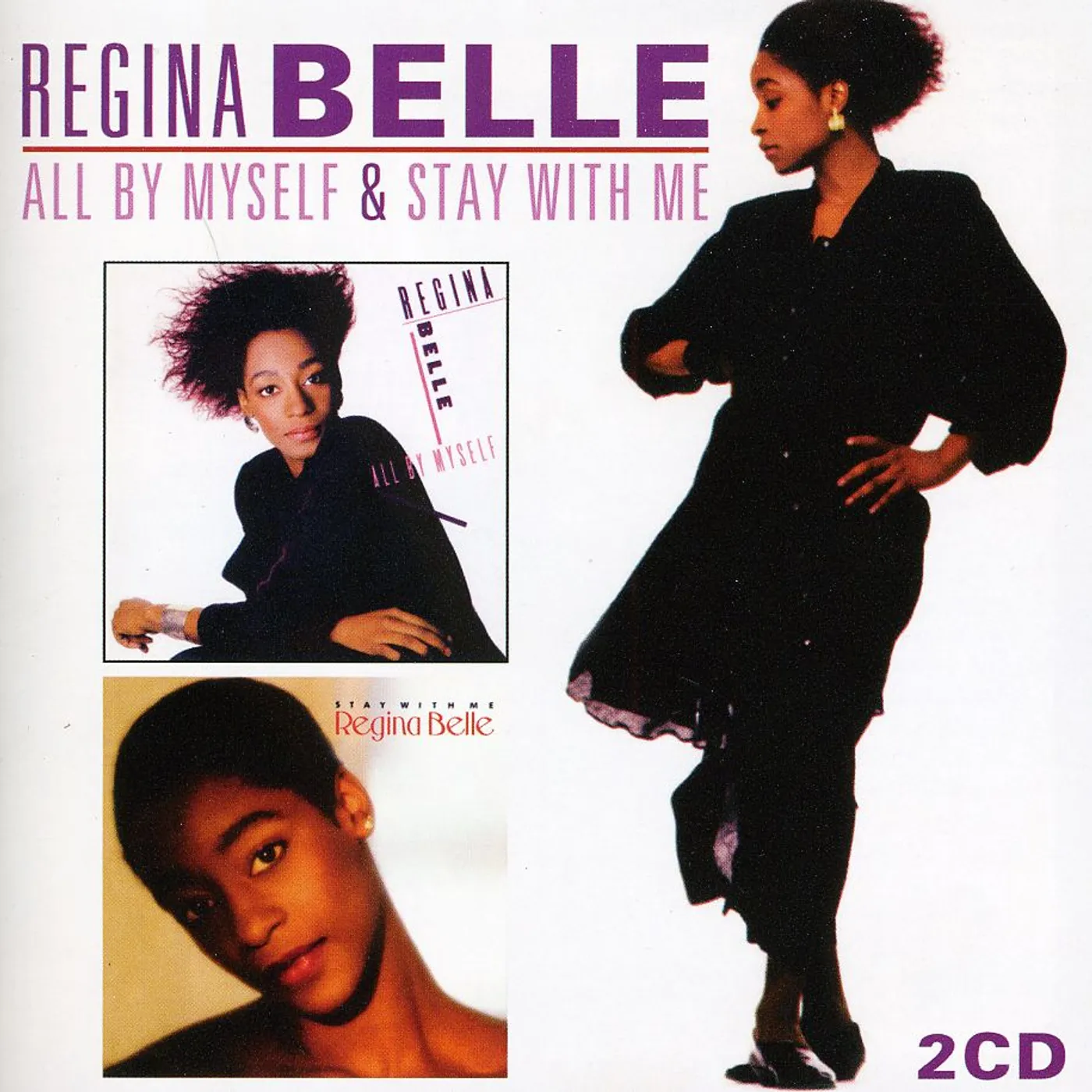 Regina Belle ALL BY MYSELF / STAY WITH ME CD