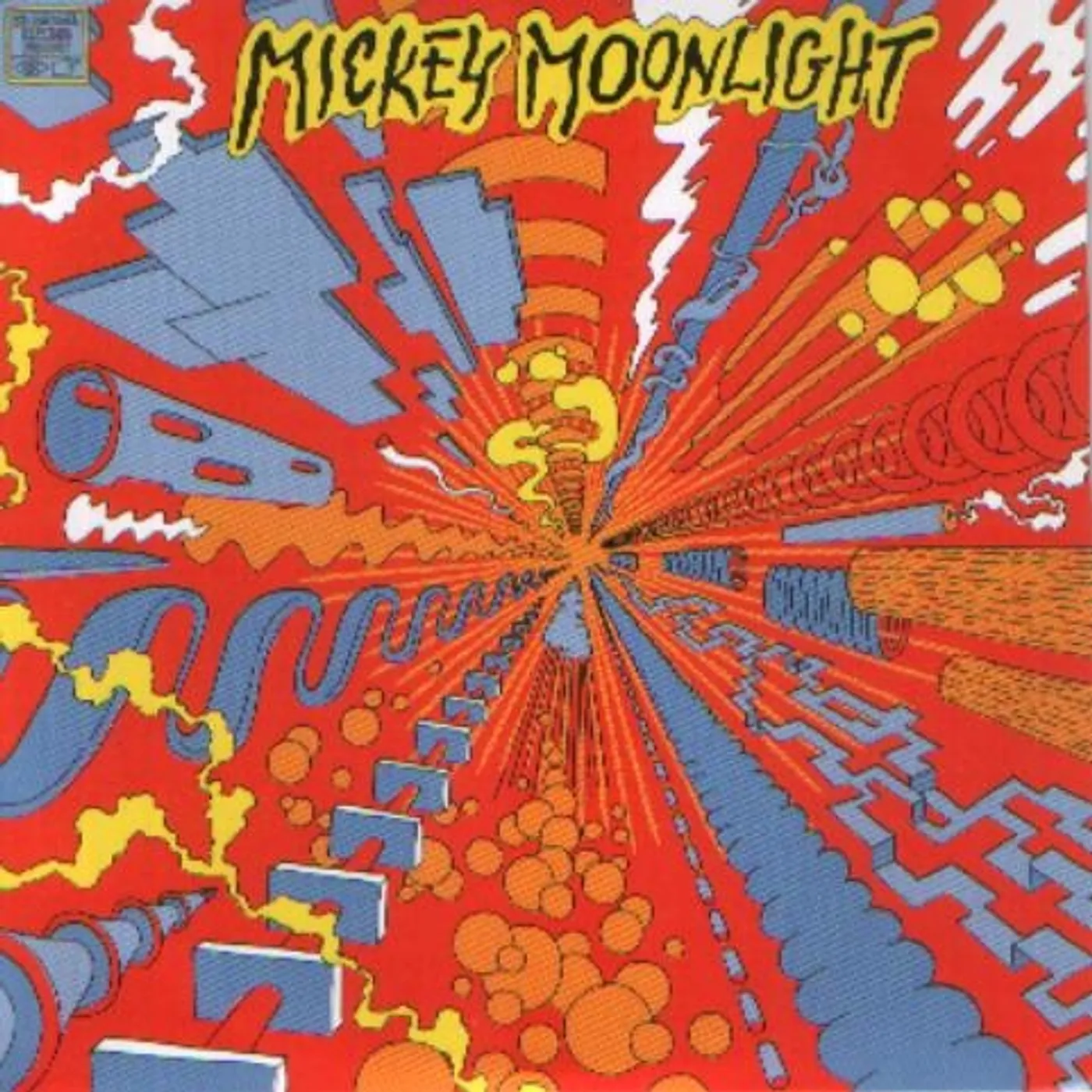 Mickey Moonlight Love Pattern Vinyl Record