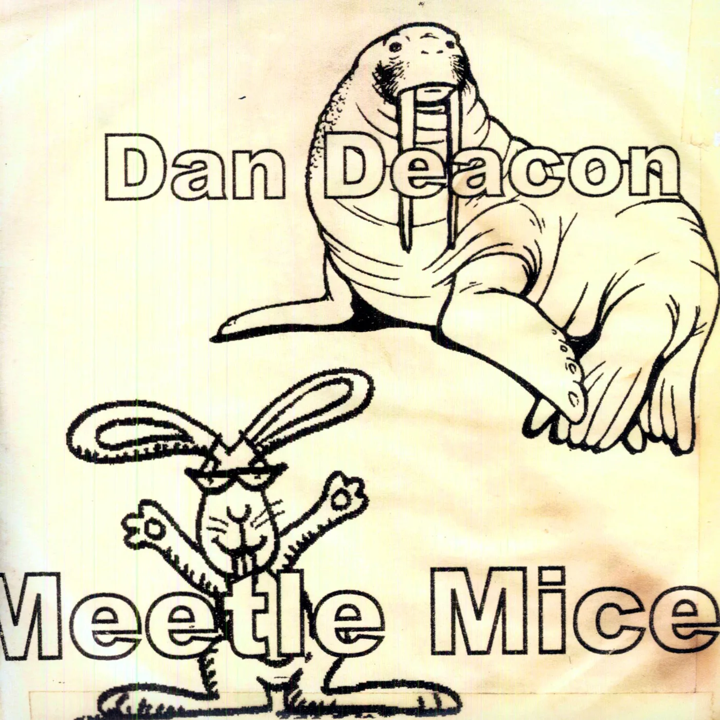 Dan Deacon Meetle Mice Vinyl Record