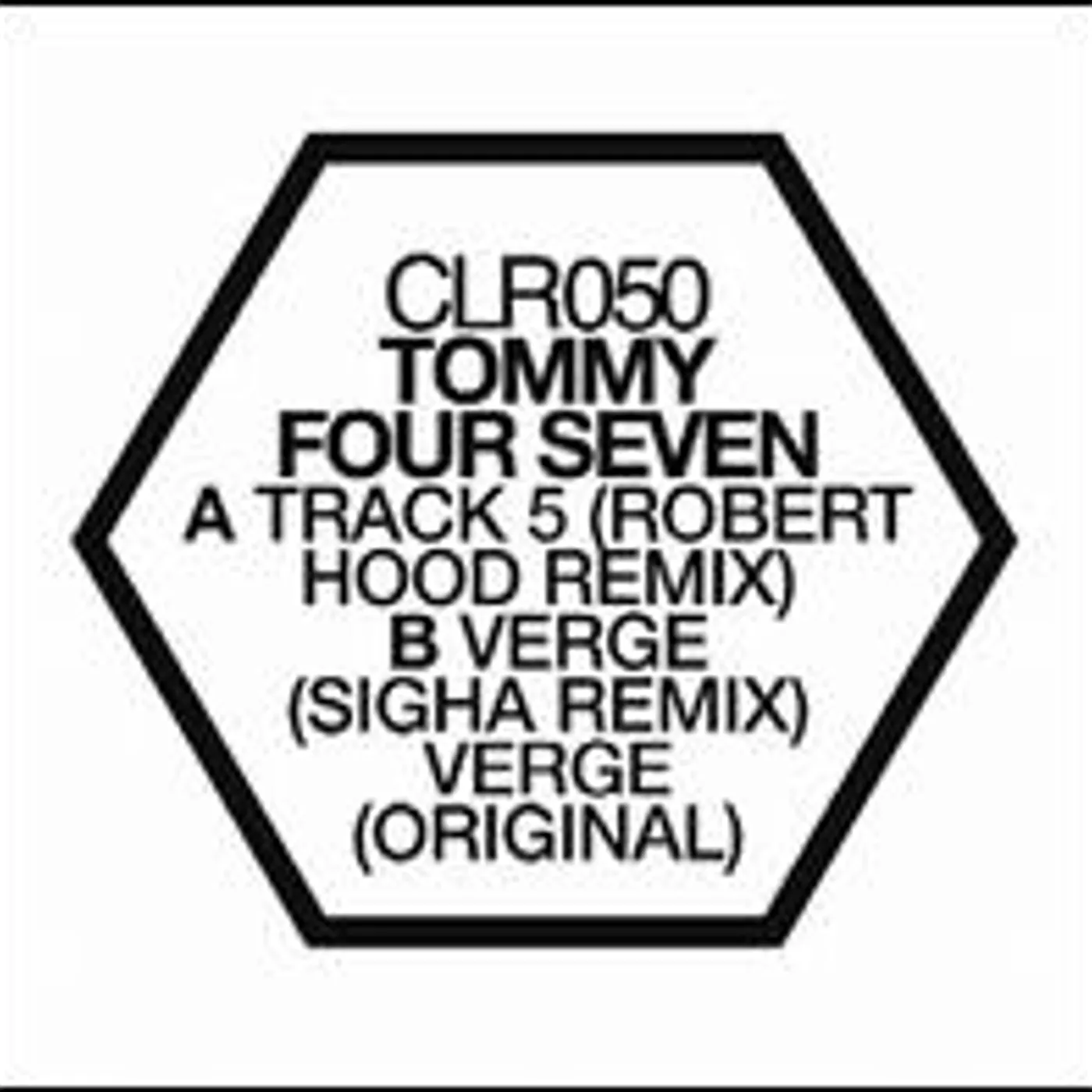 Tommy Four Seven TRACK 5 / VERGE Vinyl Record