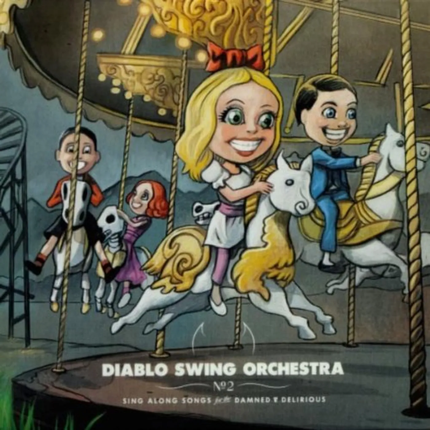 Diablo Swing Orchestra SINGALONG SONGS FOR THE DAMNED & DELIRIOUS Vinyl Record