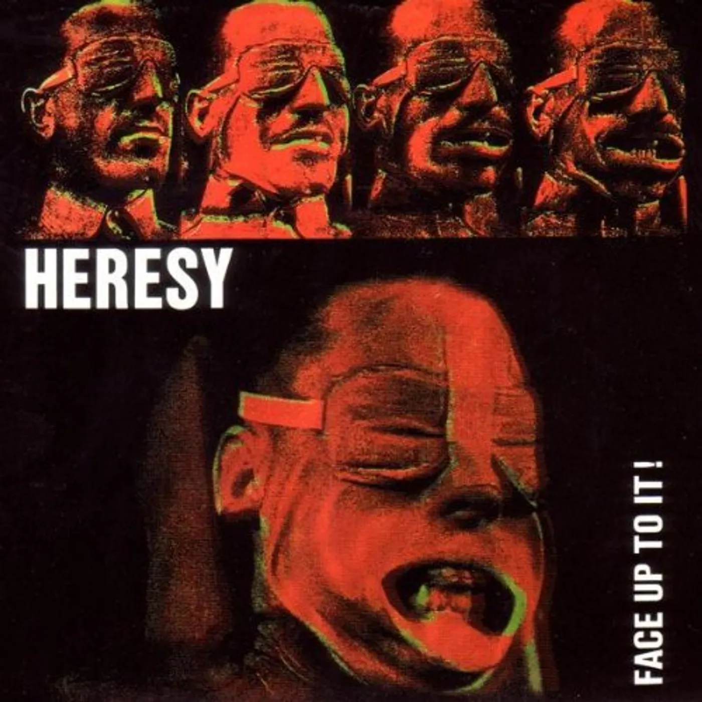 Heresy FACE UP TO IT Vinyl Record