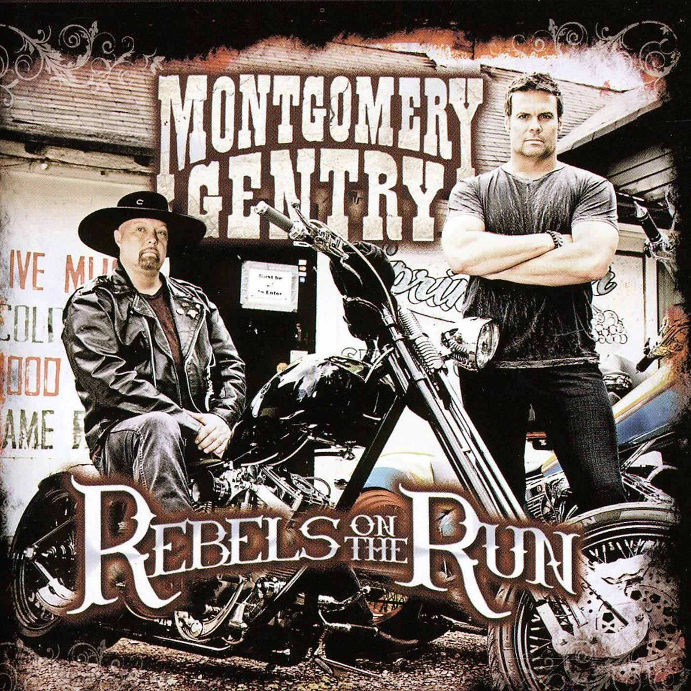 Montgomery Gentry REBELS ON THE RUN CD