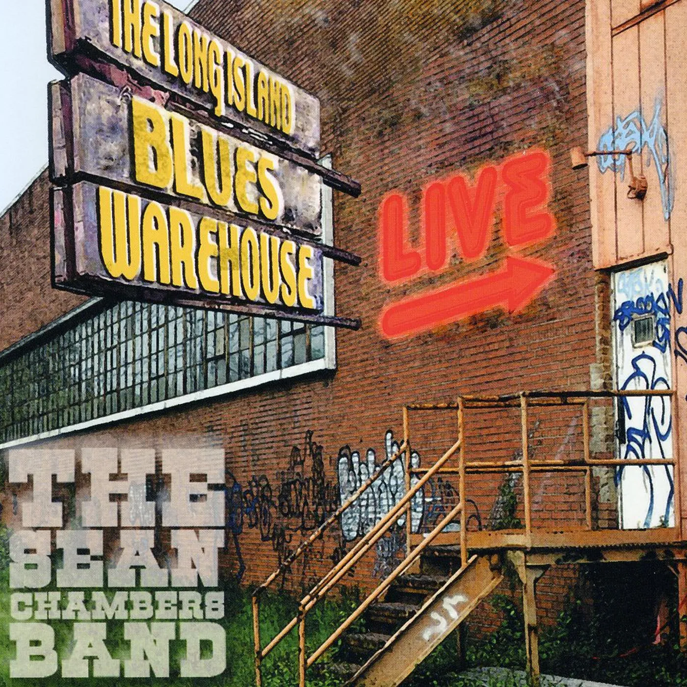Sean Chambers LIVE FROM THE LONG ISLAND BLUES WAREHOUSE CD