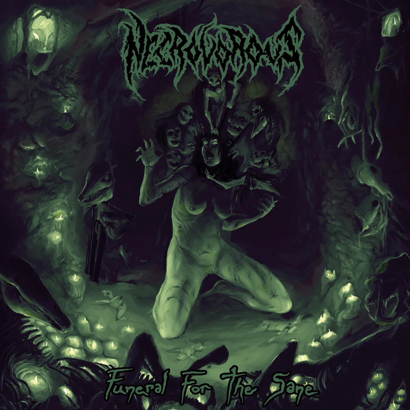 Necrovorous FUNERAL FOR THE SANE CD