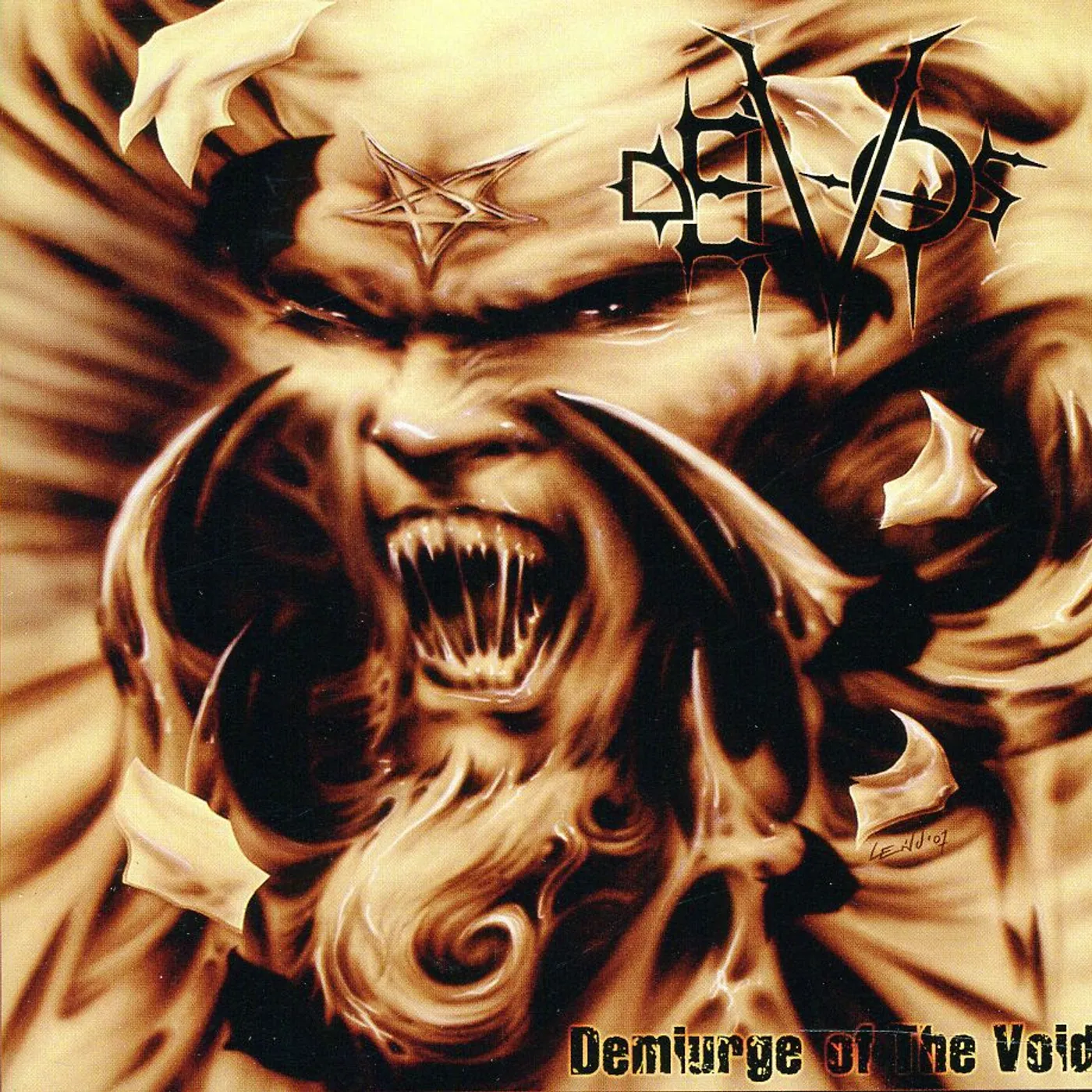 Deivos DEMIURAGE OF THE VOID CD
