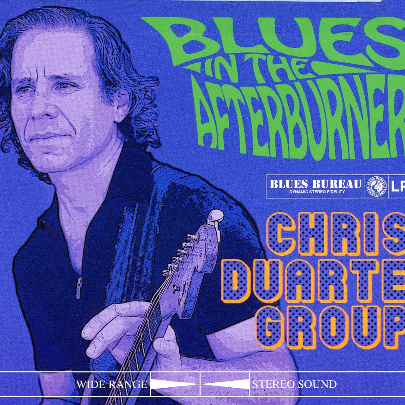 Chris Duarte BLUES IN THE AFTERBURNER CD