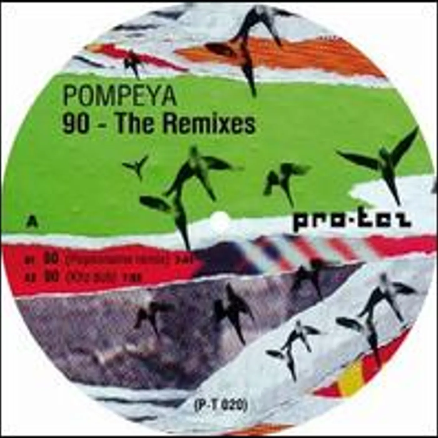 Pompeya 90 - The Remixes Vinyl Record
