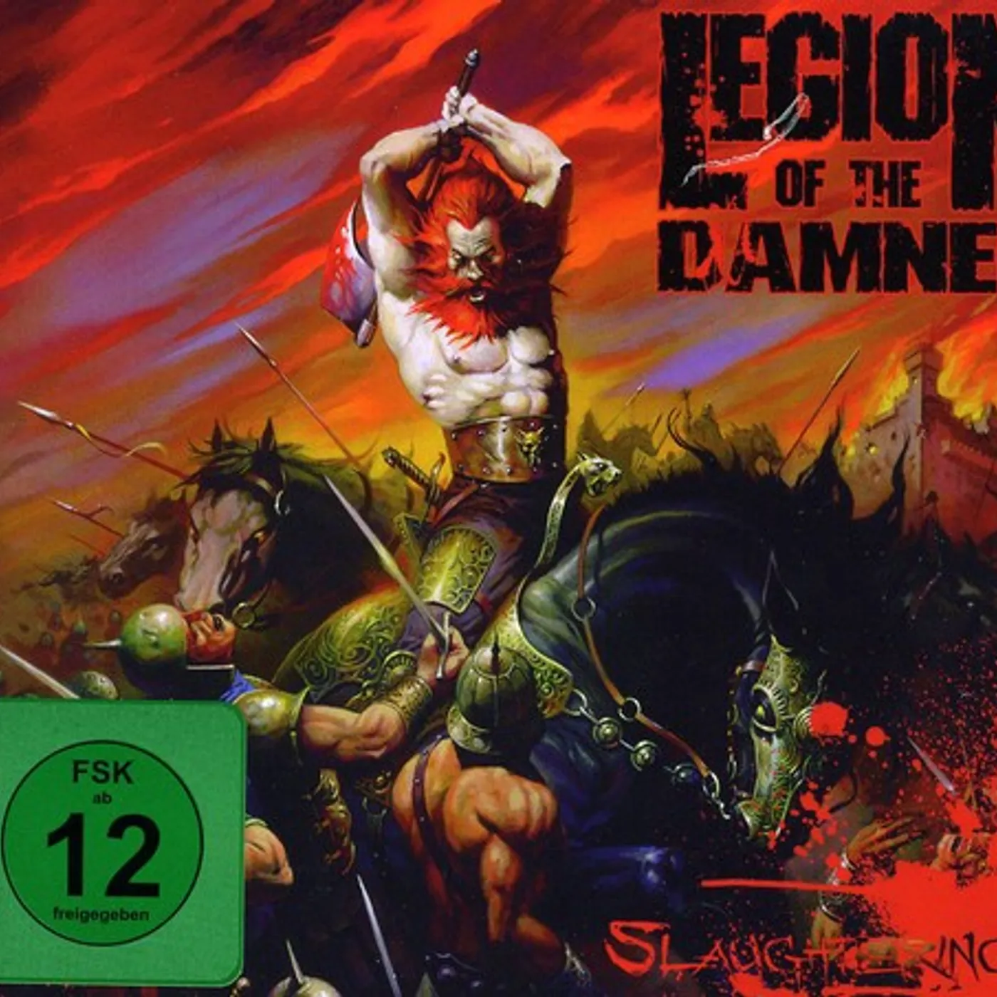 Legion Of The Damned SLAUGHTERING DVD