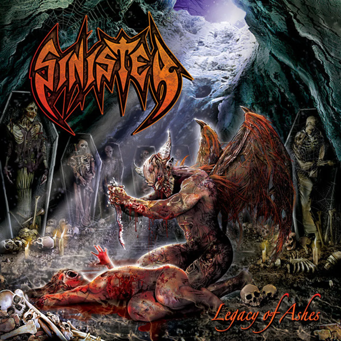 Sinister LEGACY OF ASHES CD