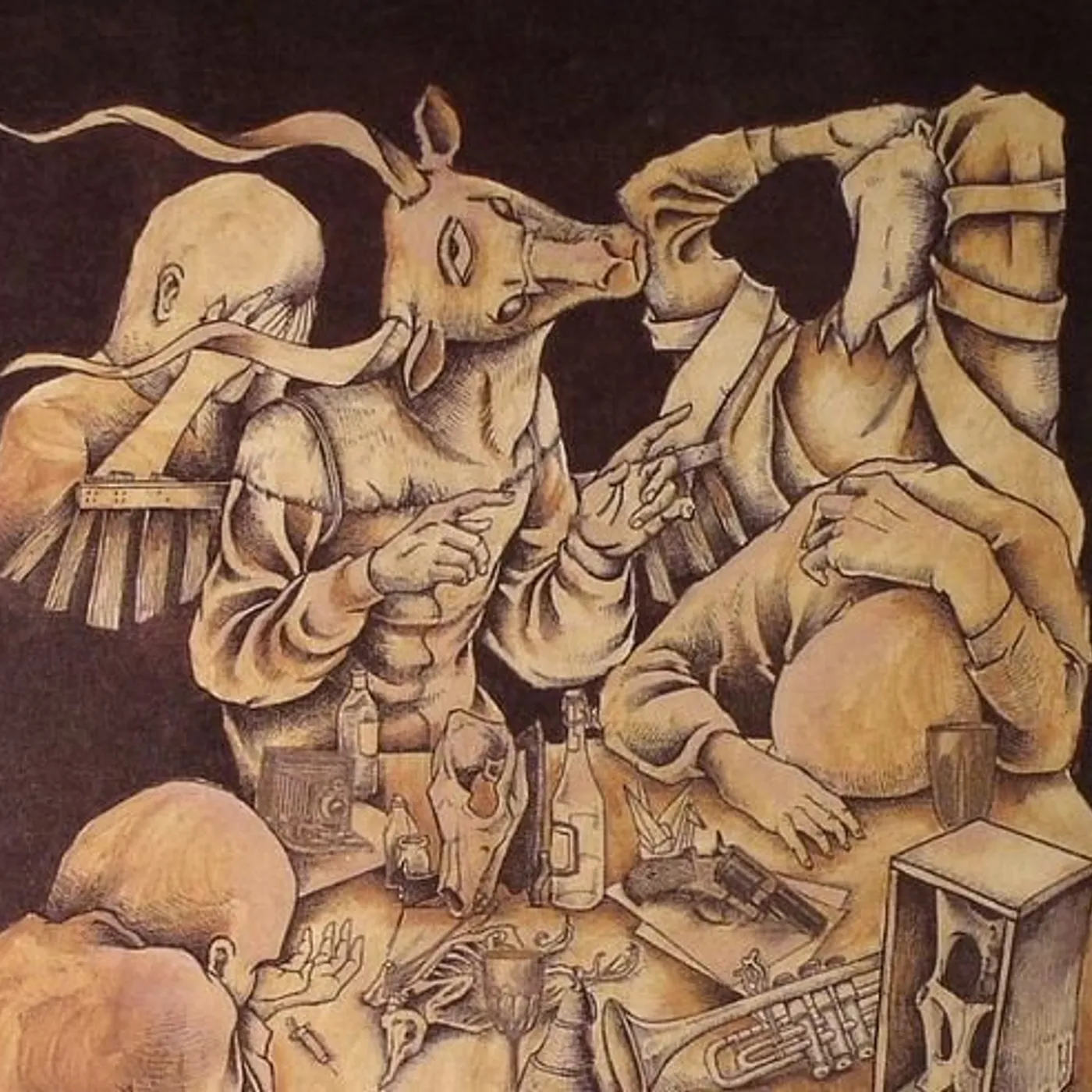 Brown Bird Salt For Salt Vinyl Record