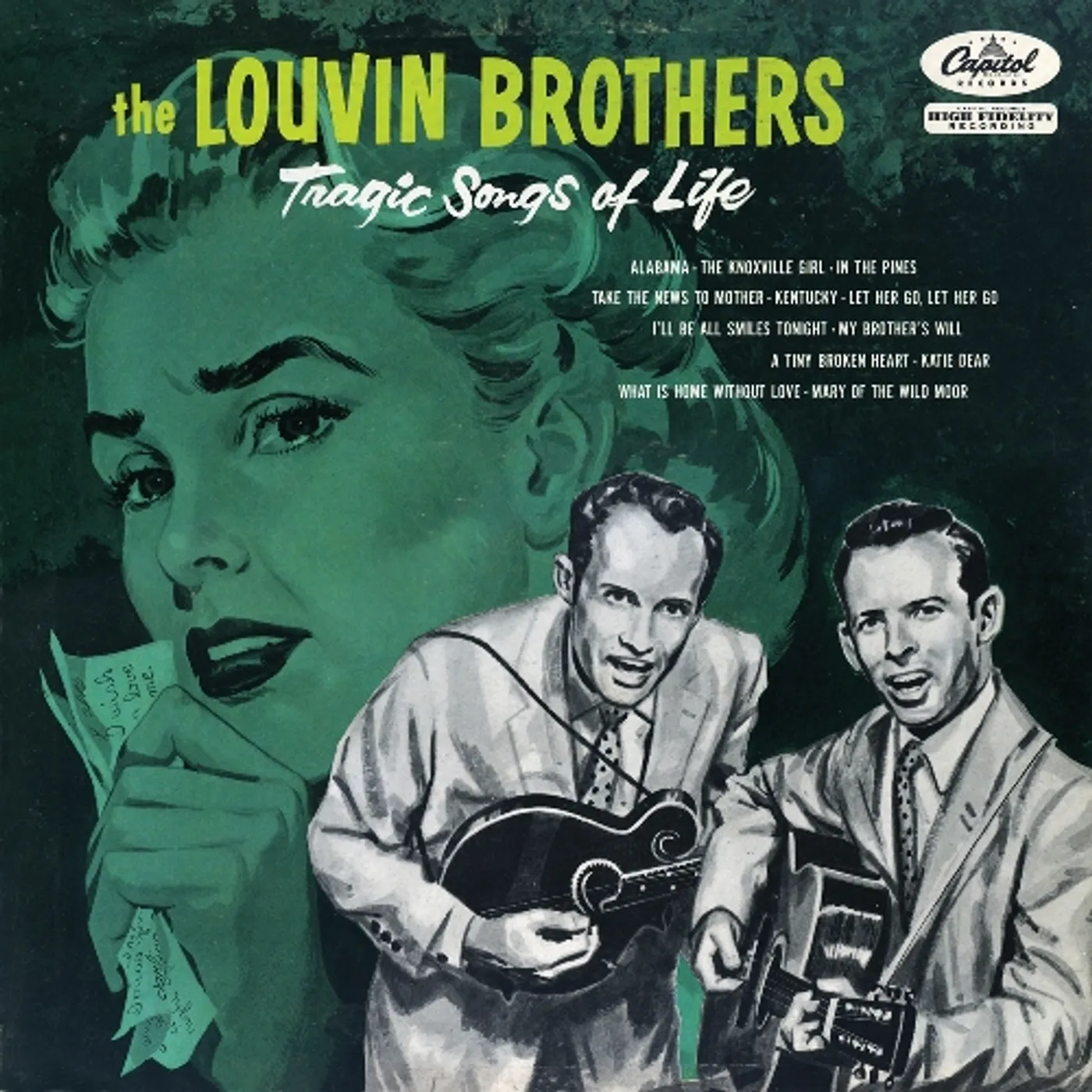 The Louvin Brothers TRAGIC SONGS OF LIFE Vinyl Record