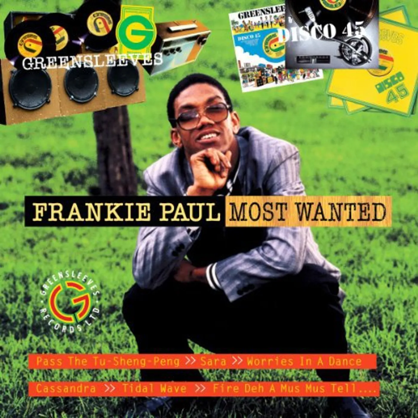 Frankie Paul Most Wanted Vinyl Record