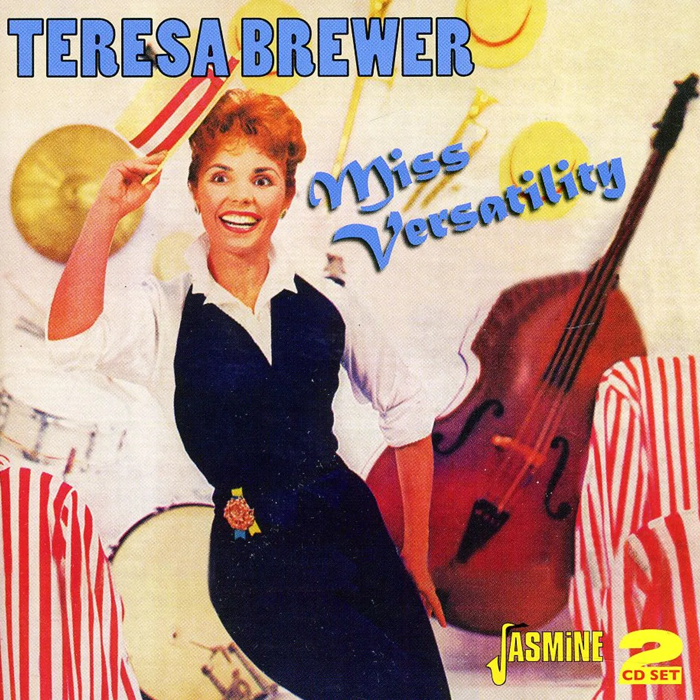 Teresa Brewer MISS VERSATILITY - 3 LPS: WHEN THE LOVER HAS GONE CD