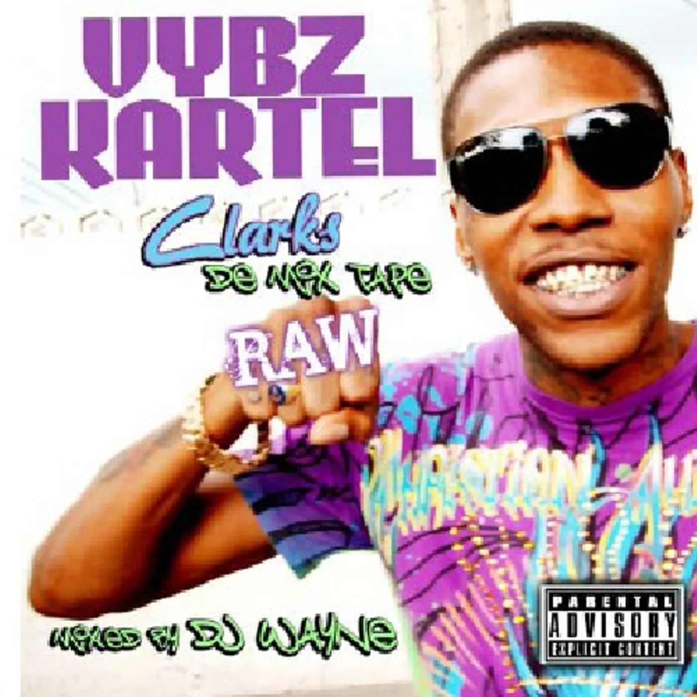 Vybz Kartel CLARKS DE MIX TAPE CD