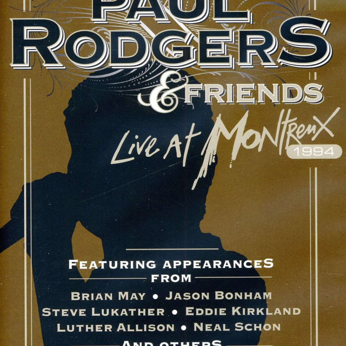 Paul Rodgers LIVE AT MONTREUX 1994 DVD