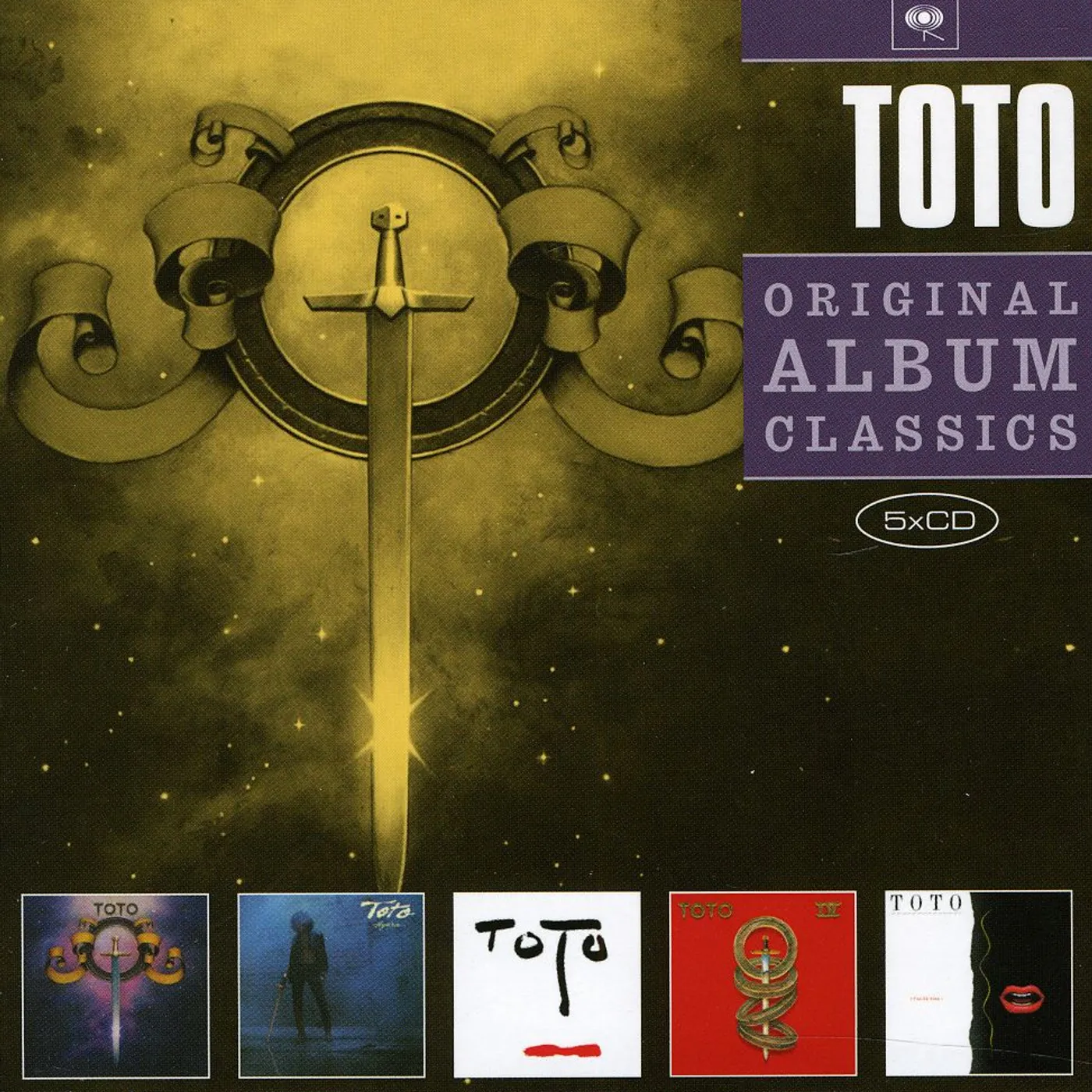 TOTO ORIGINAL ALBUM CLASSICS 2 CD