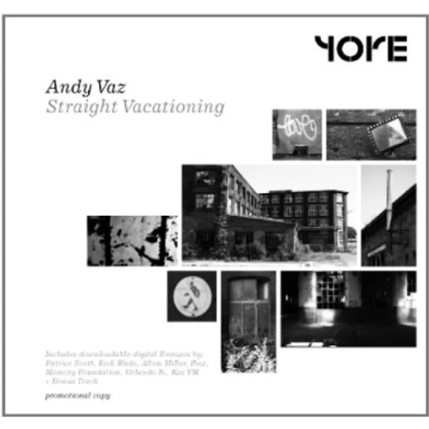 Andy Vaz Straight Vacationing Vinyl Record