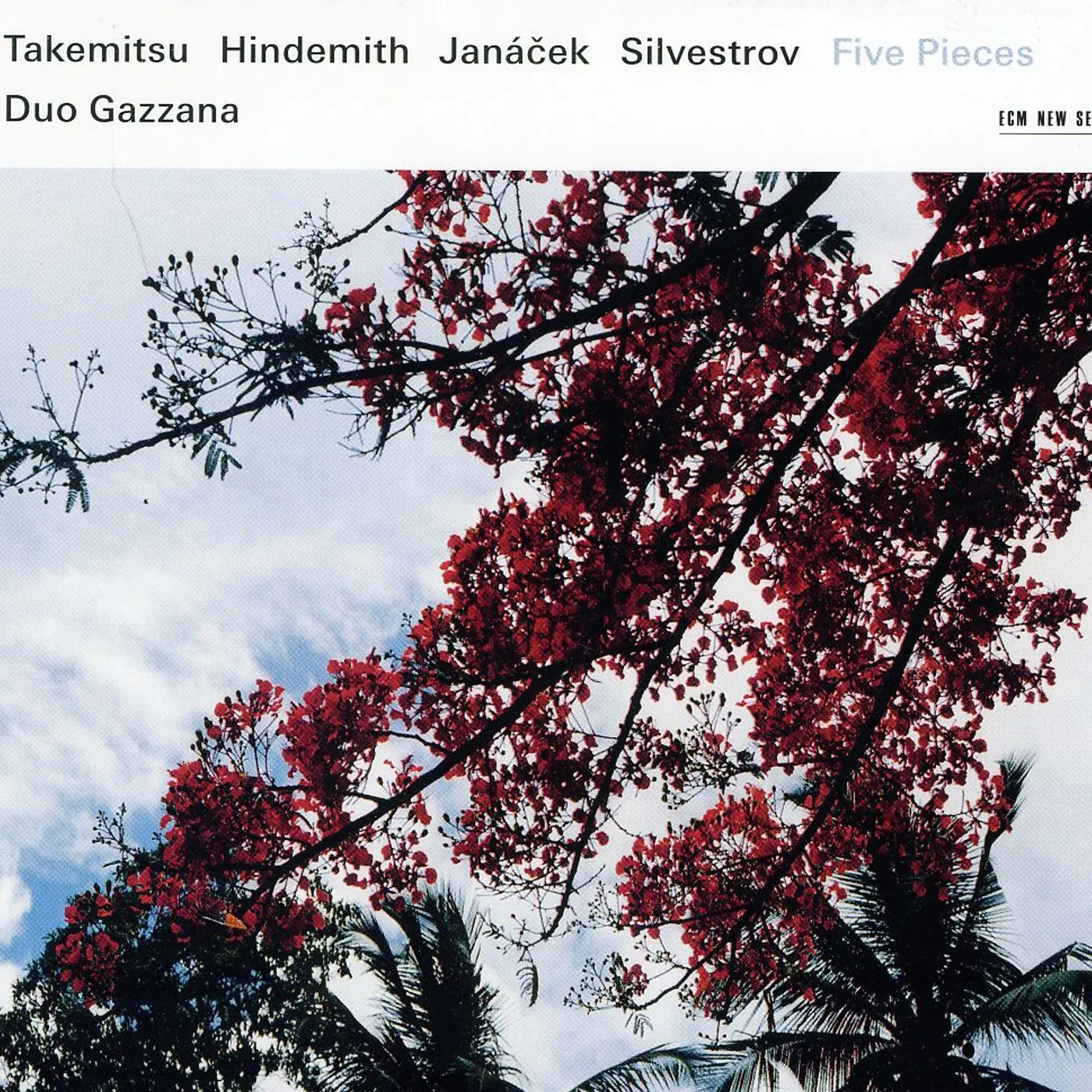 Duo Gazzana FIVE PIECES TAKEMITSU/HINDEMOTH/JANACEK/SILVESTROV CD