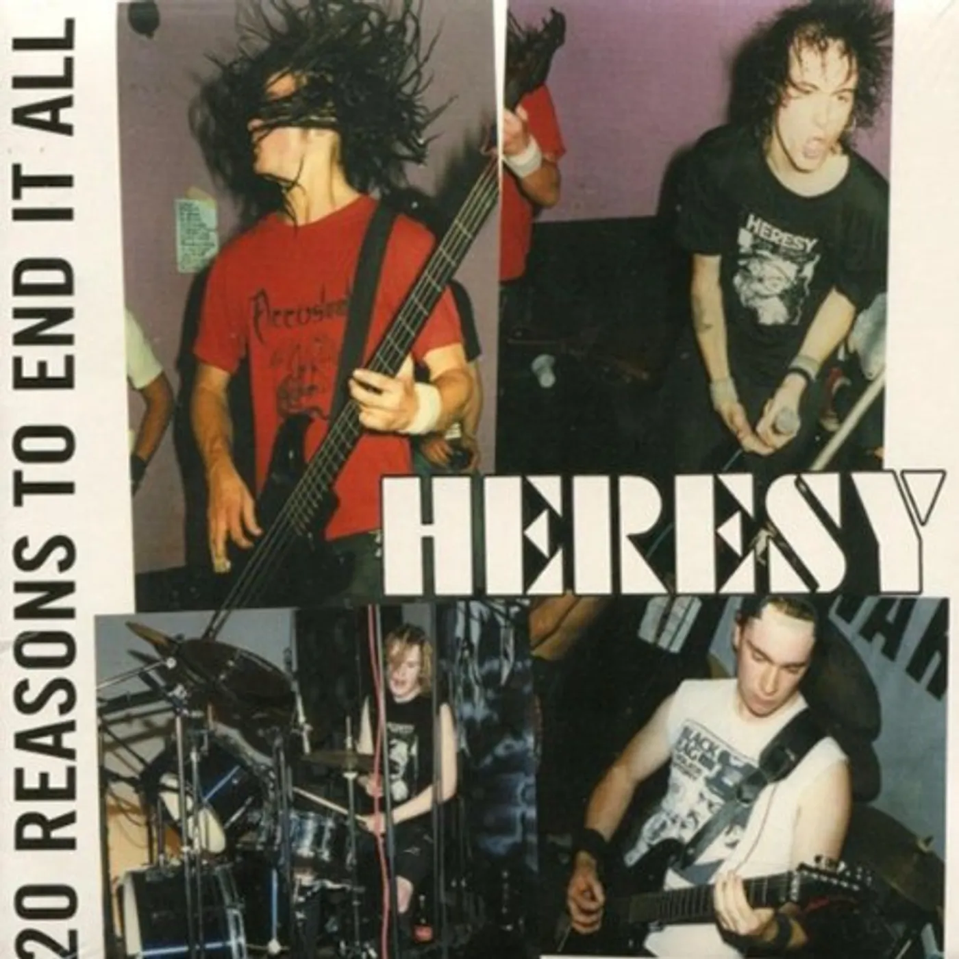 Heresy 20 REASONS TO END IT ALL Vinyl Record