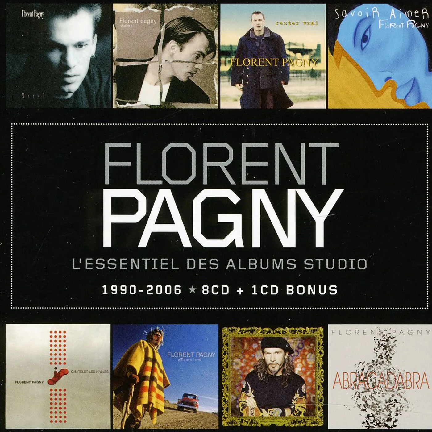 Florent Pagny L'ESSENTIEL DES ALBUMS STUDIO 1990 - 2006 CD