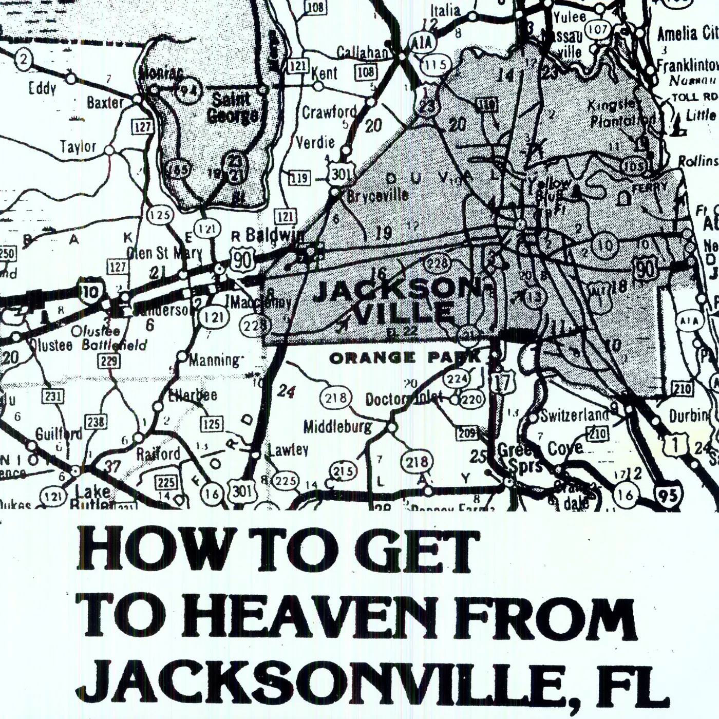 Gospel Music HOW TO GET TO HEAVEN FROM JACKSONVILLE FL Vinyl Record