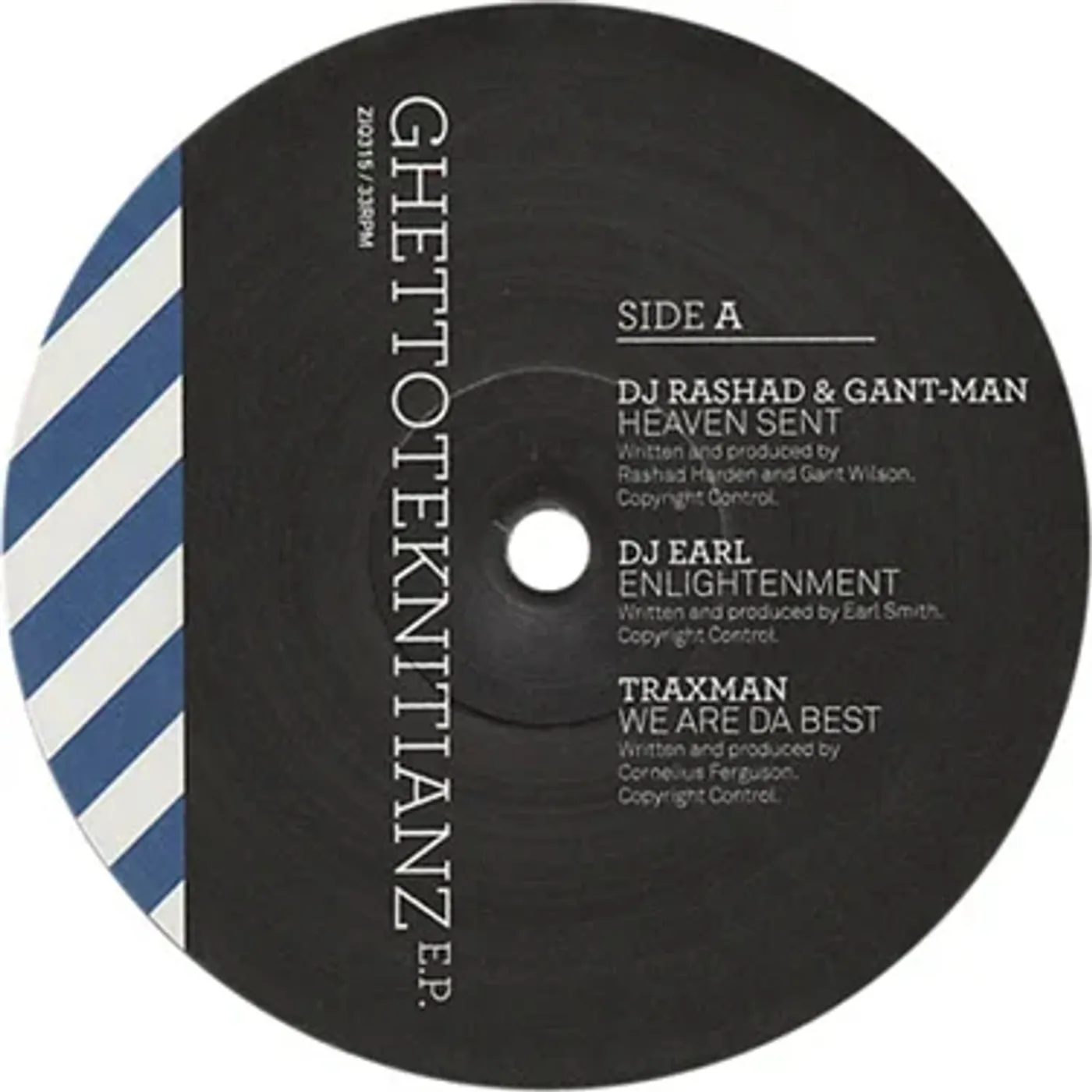 GHETTOTEKNITIANZ / VARIOUS Vinyl Record