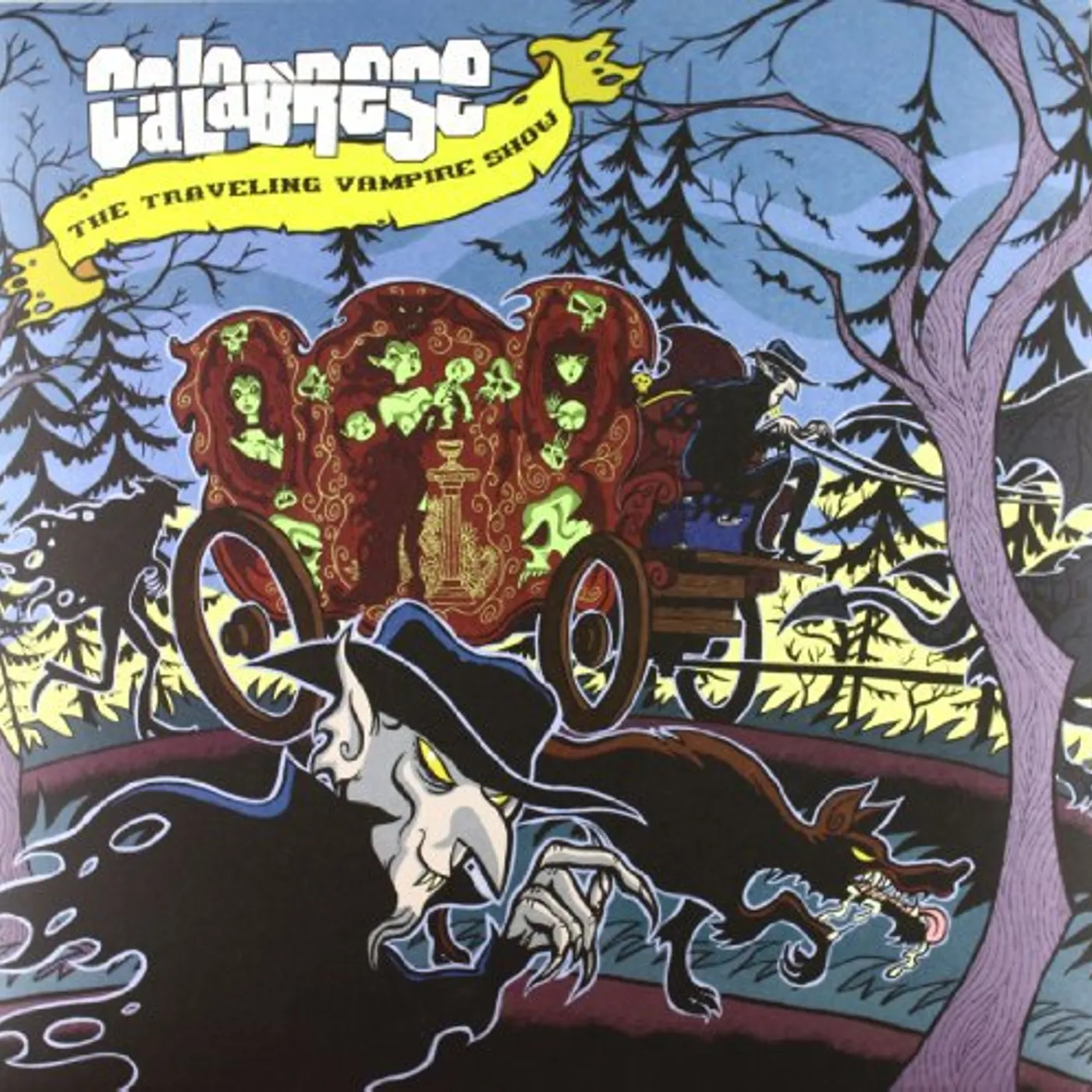 Calabrese TRAVELING VAMPIRE SHOW Vinyl Record
