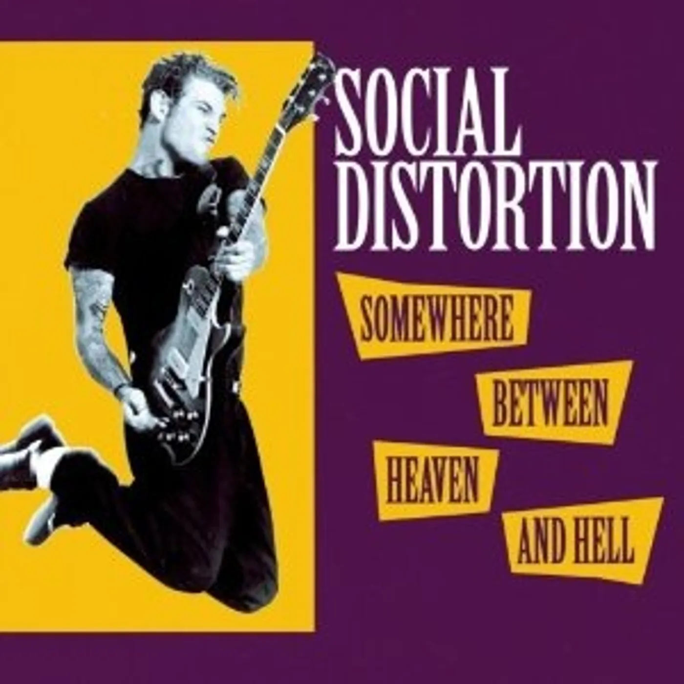 Social Distortion SOMEWHERE BETWEEN HEAVEN & HELL (180G) Vinyl Record