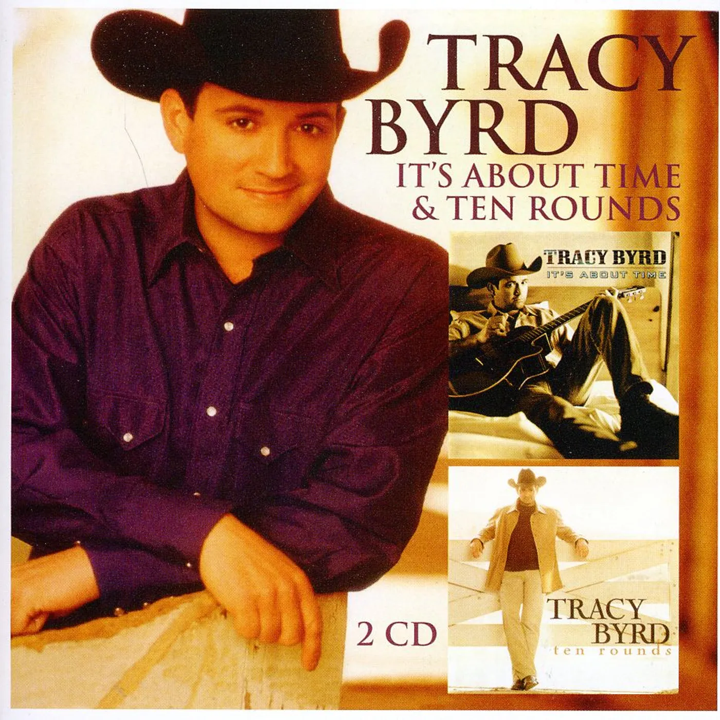 Tracy Byrd IT'S ABOUT TIME / TEN ROUNDS CD