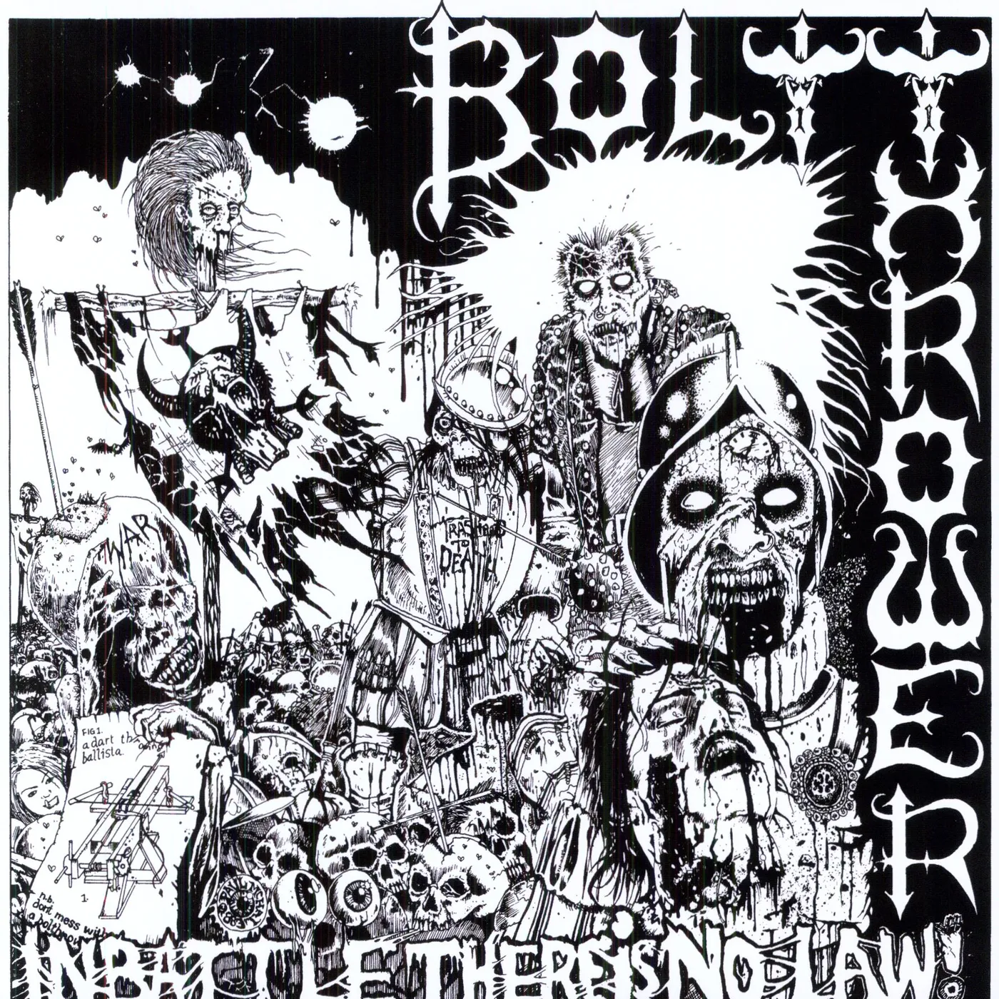 Bolt Thrower IN BATTLE THERE IS NO LAW Vinyl Record